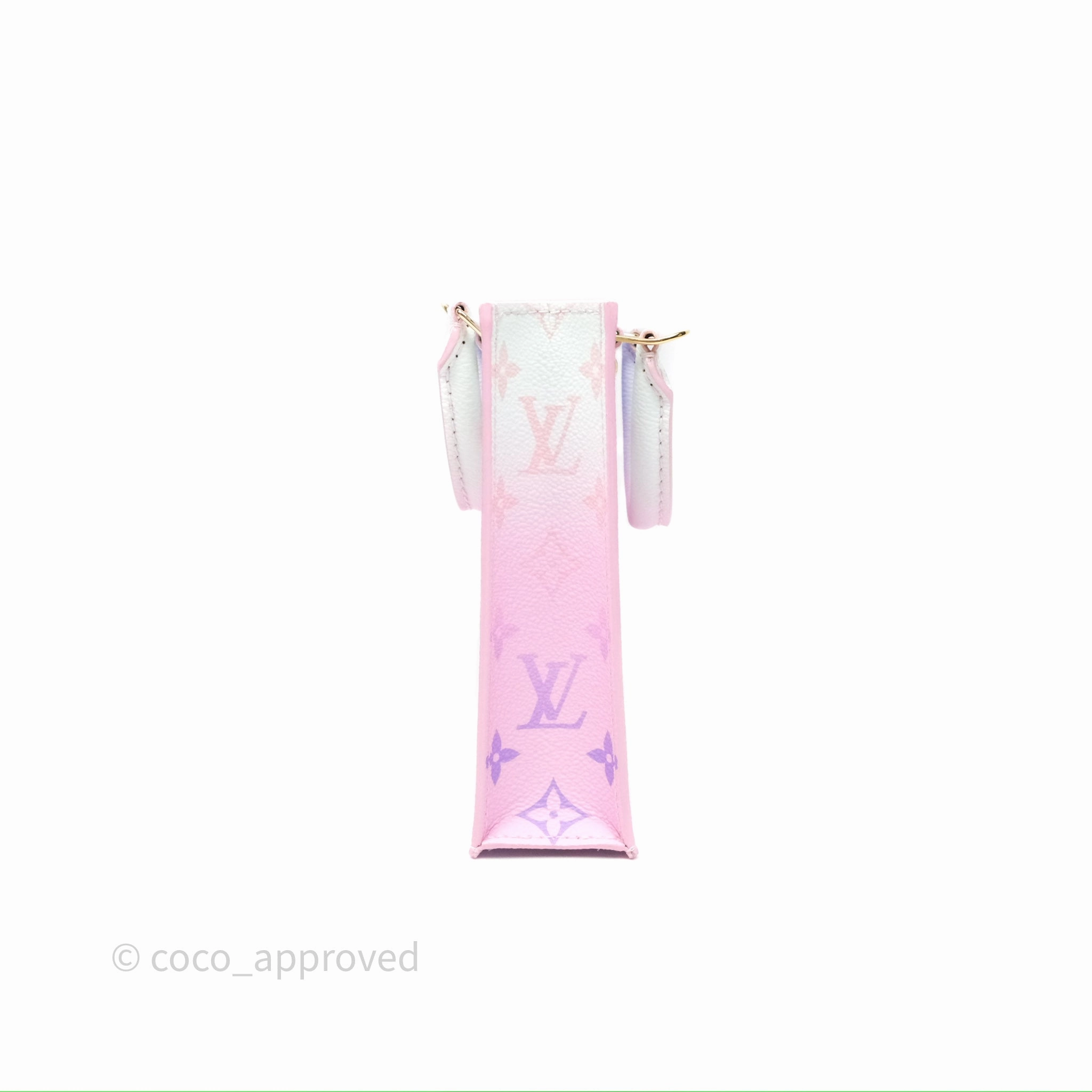 Louis Vuitton Petit Sac Plat Bag Sunrise Pastel