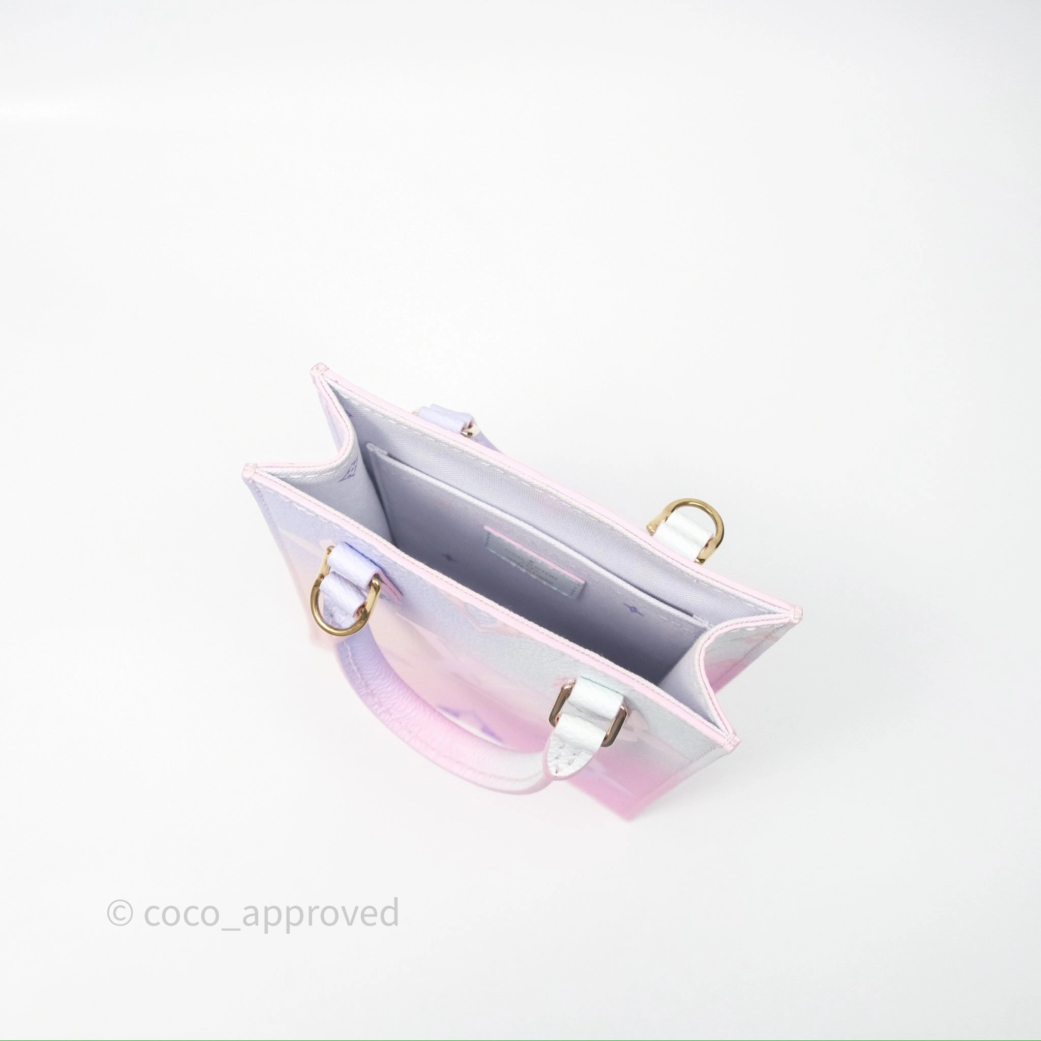 Louis Vuitton Petit Sac Plat Bag Sunrise Pastel