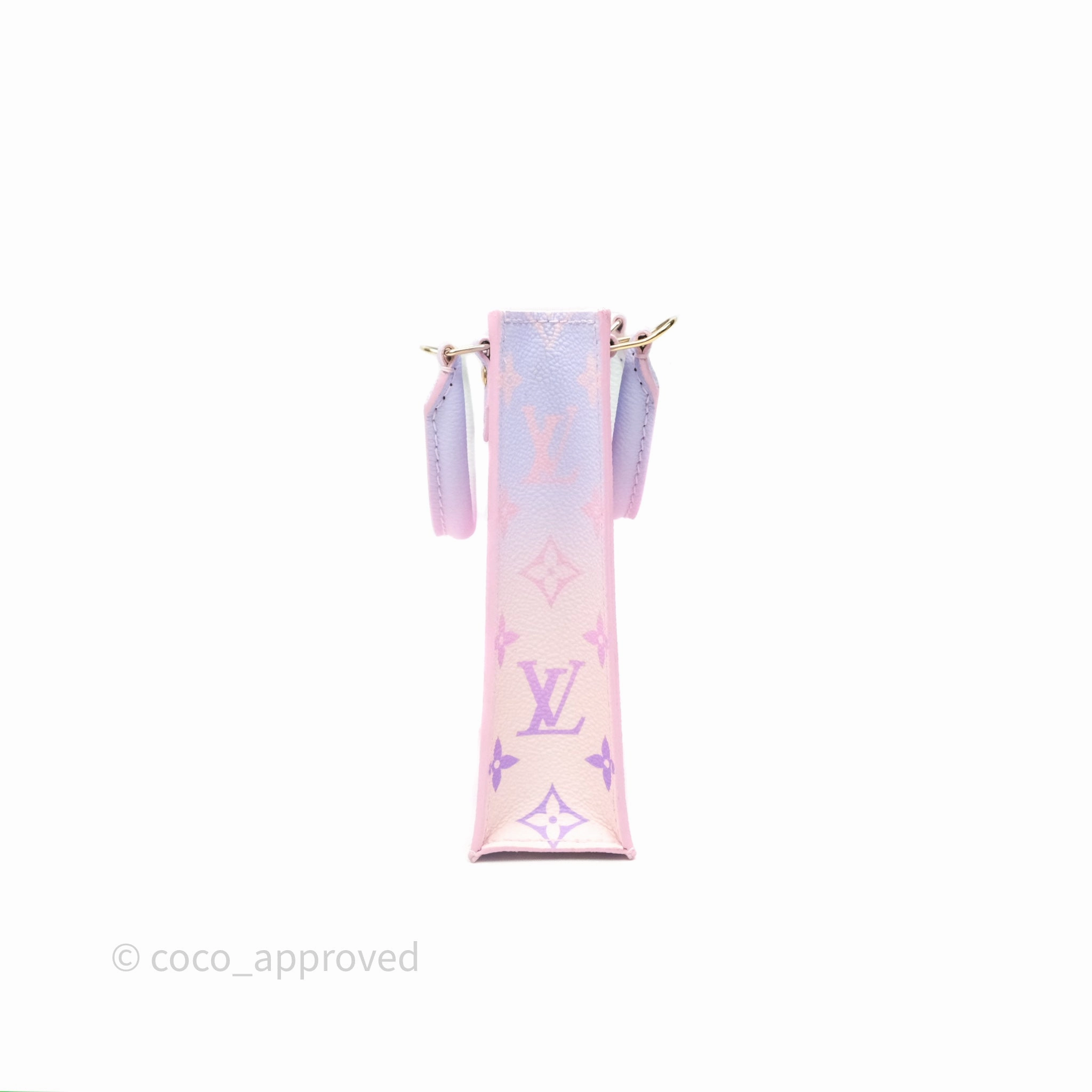 Louis Vuitton Petit Sac Plat Bag Sunrise Pastel