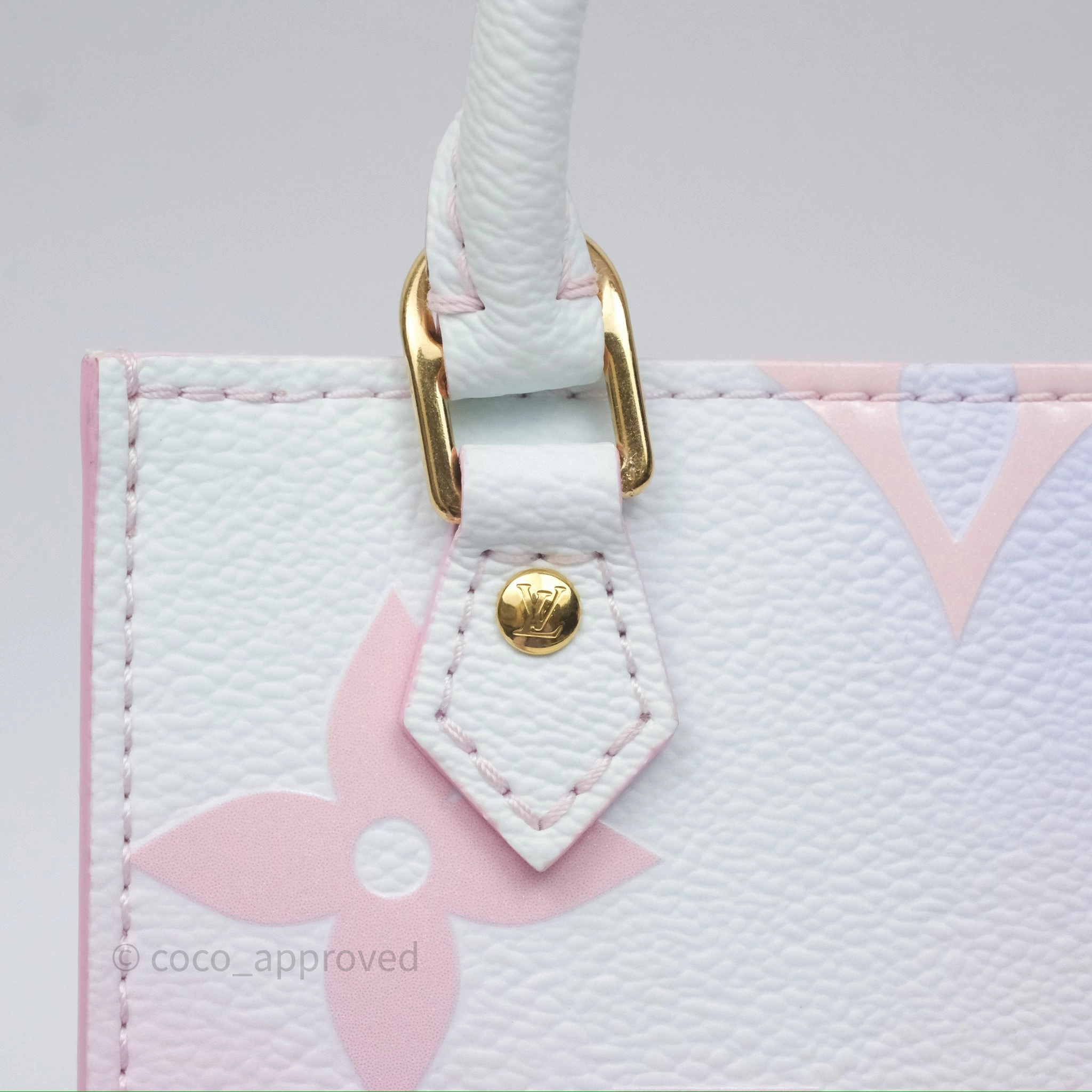 Louis Vuitton Petit Sac Plat Bag Sunrise Pastel