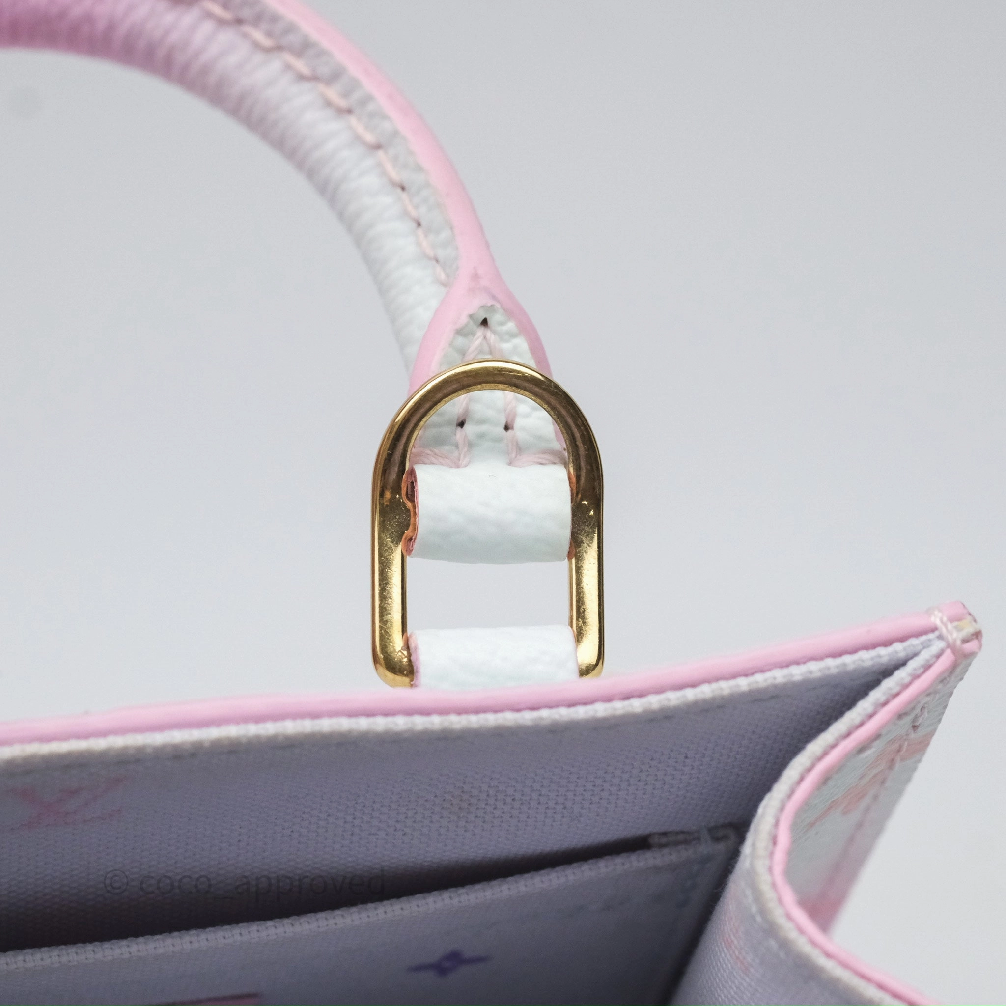 Louis Vuitton Petit Sac Plat Bag Sunrise Pastel