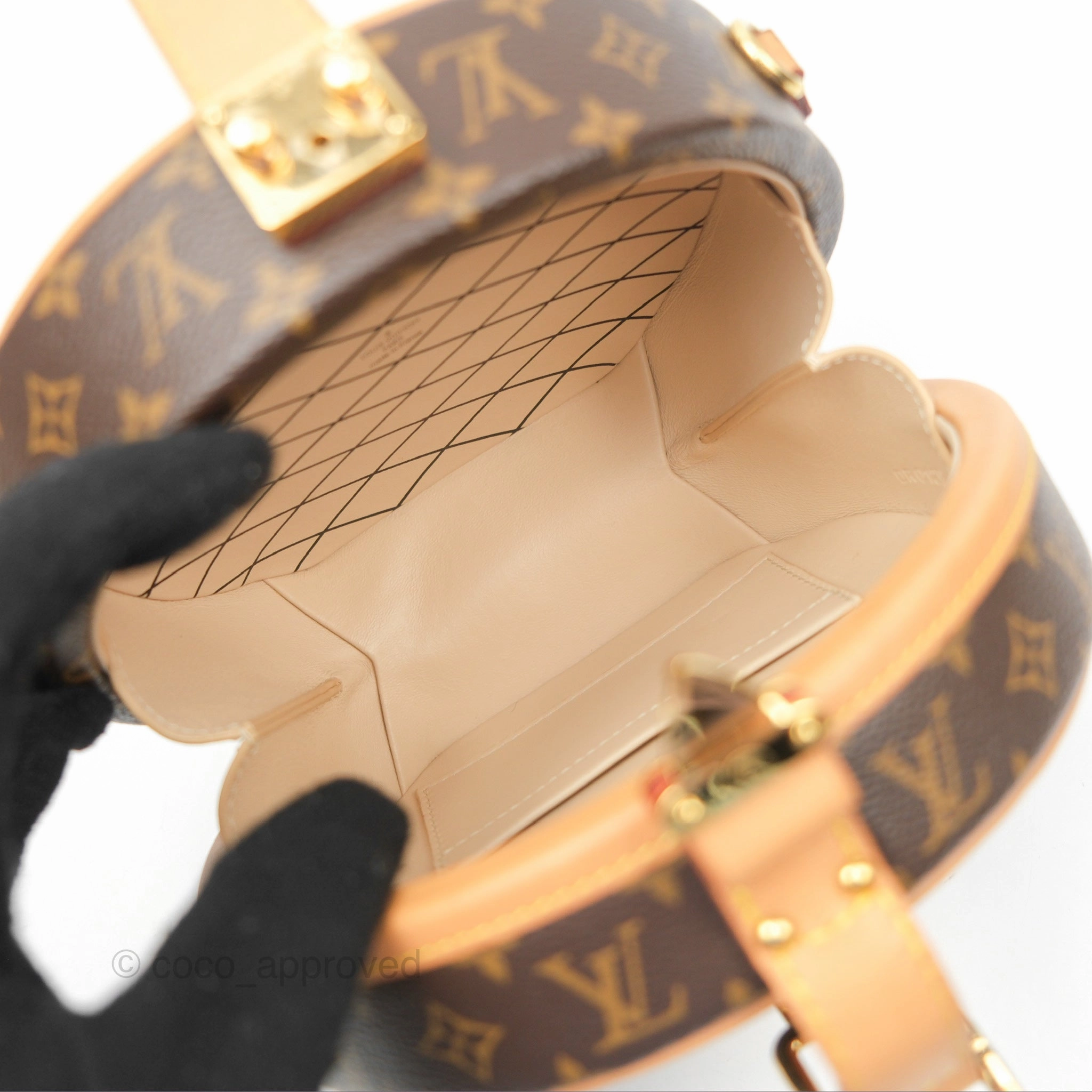 Louis Vuitton Petite Boite Chapeau Monogram Canvas