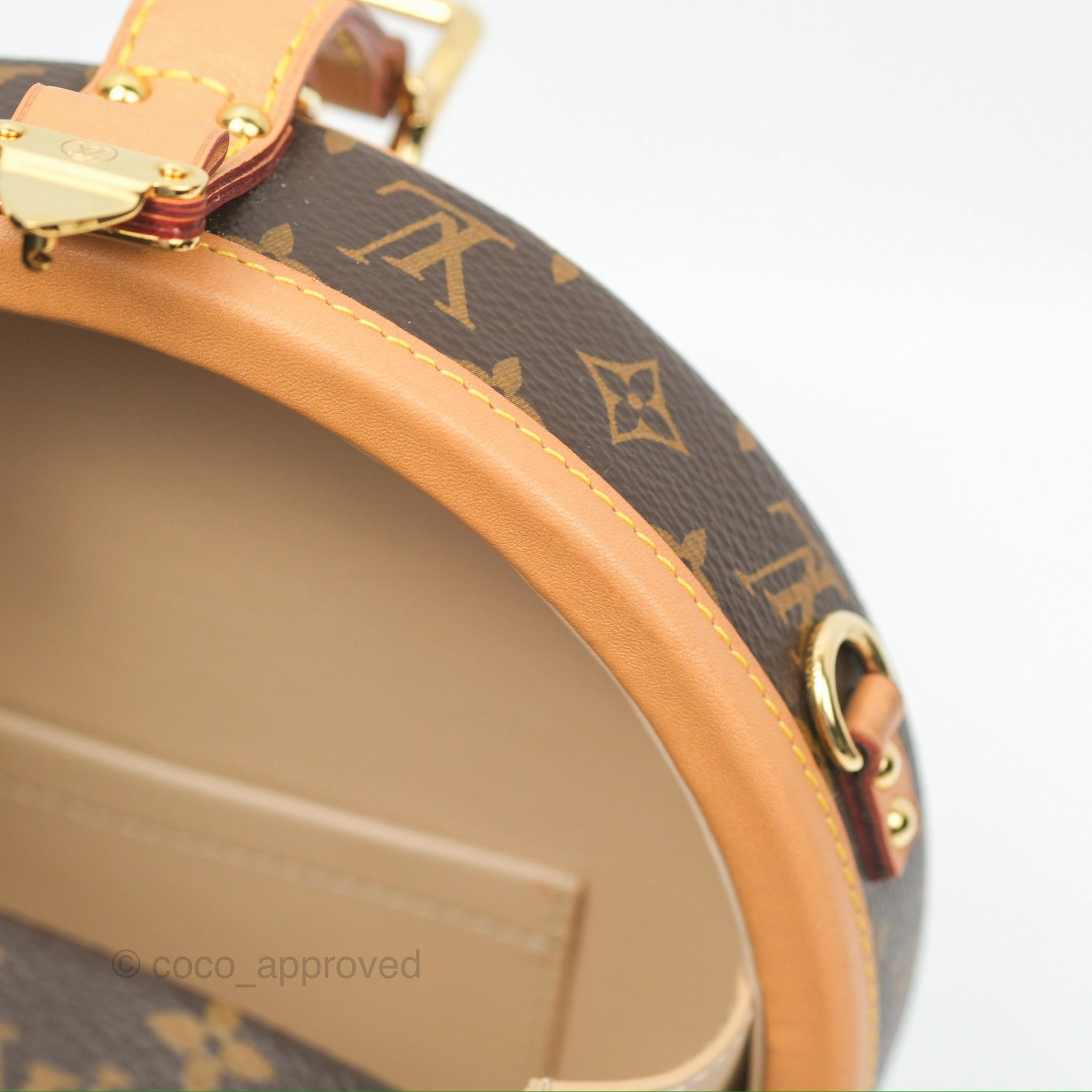 Louis Vuitton Petite Boite Chapeau Monogram Canvas
