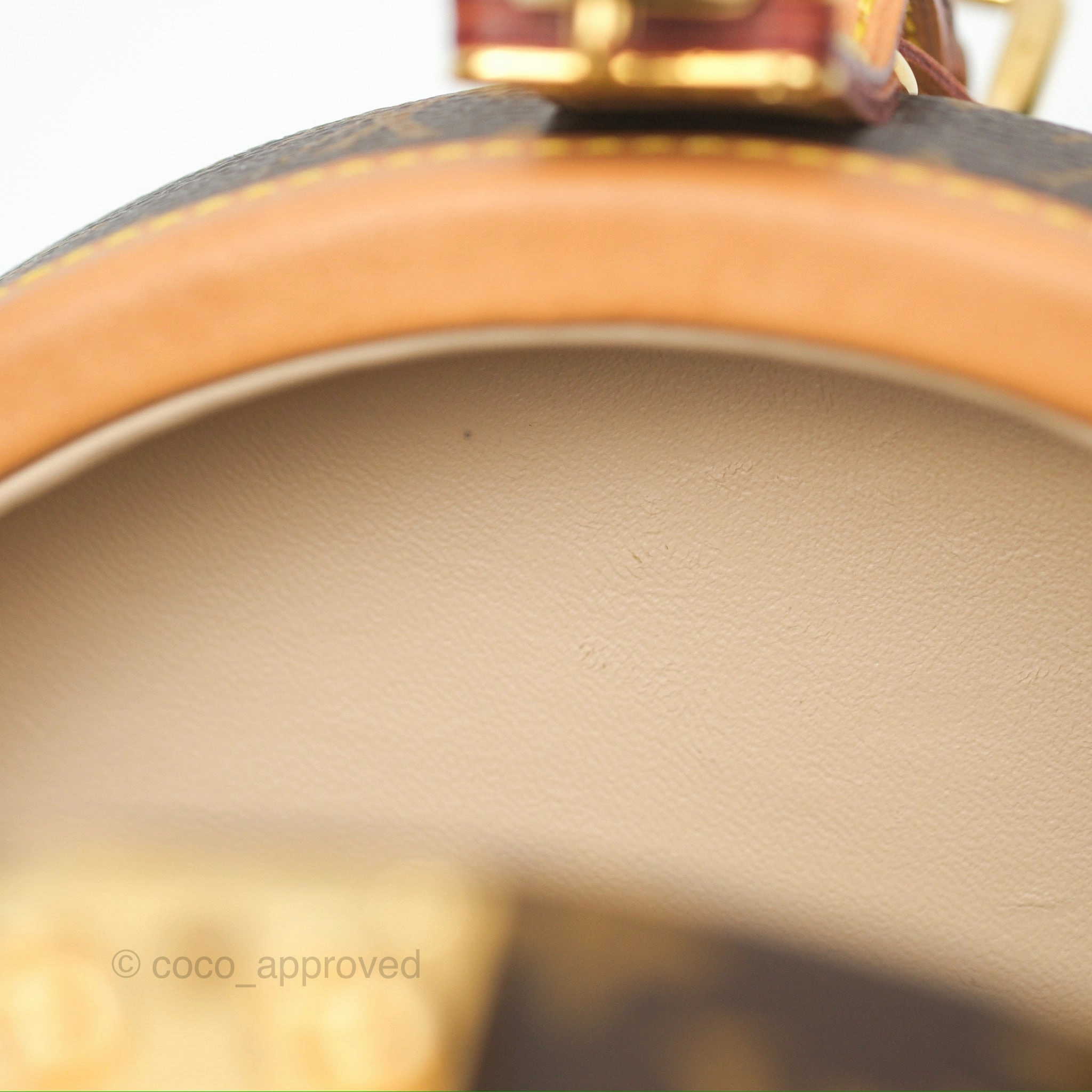 Louis Vuitton Petite Boite Chapeau Monogram Canvas