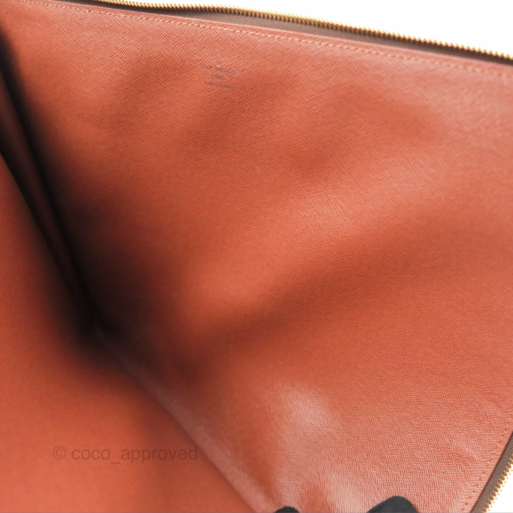 Louis Vuitton Poche Document Clutch Monogram