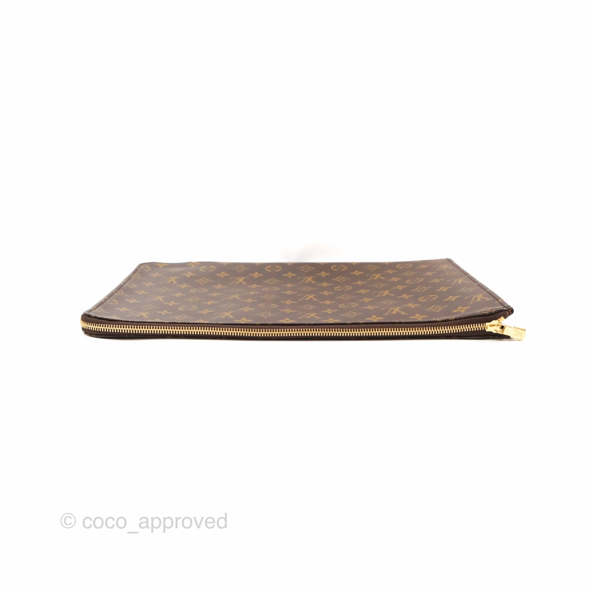 Louis Vuitton Poche Document Clutch Monogram