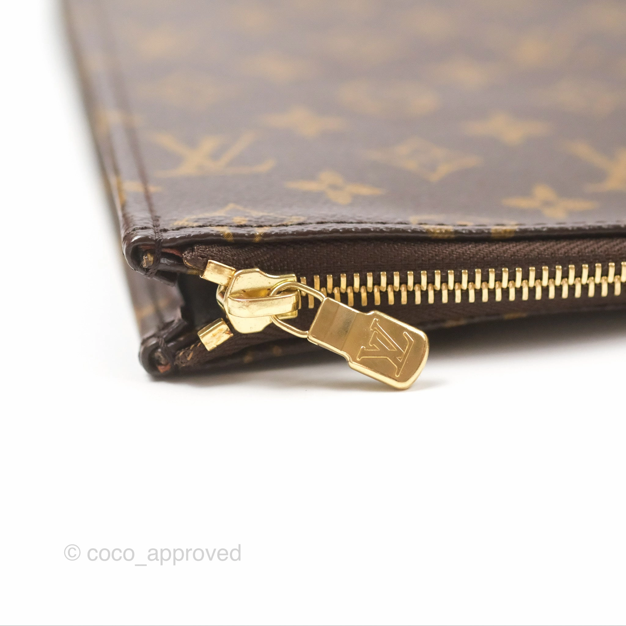 Louis Vuitton Poche Document Clutch Monogram