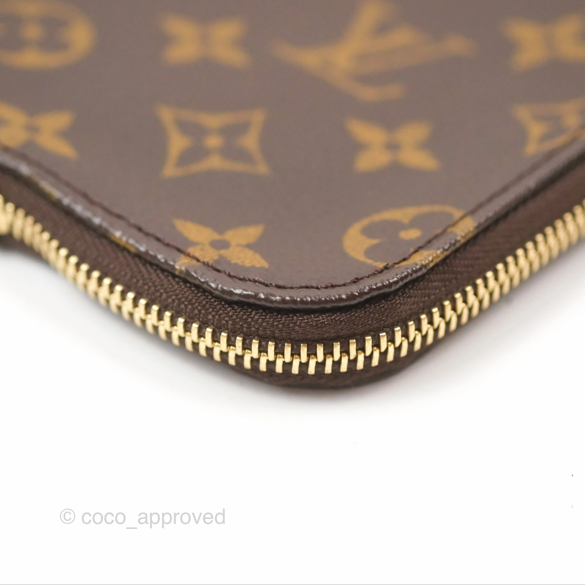 Louis Vuitton Poche Document Clutch Monogram