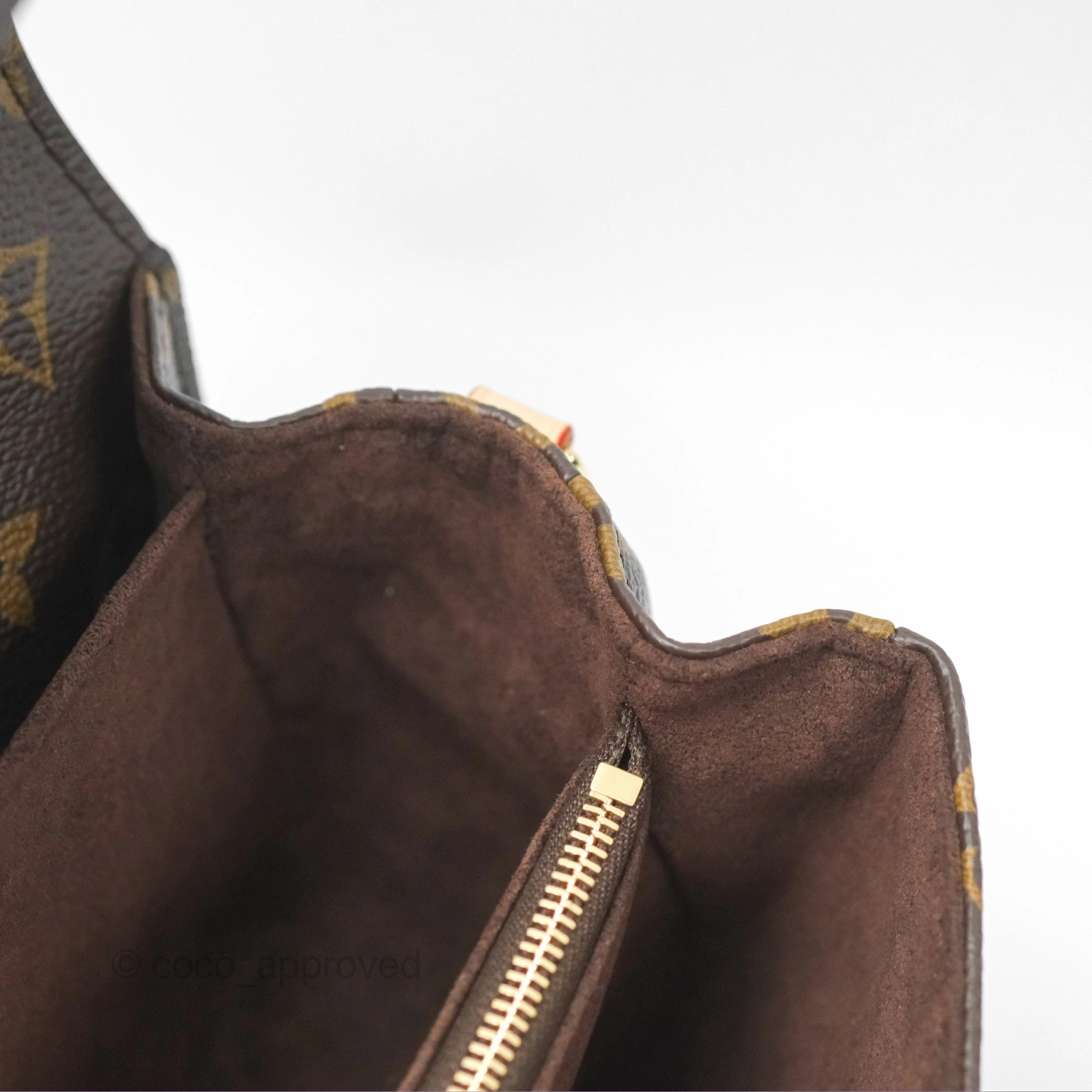 Louis Vuitton Pochette Mtis East West Monogram Canvas