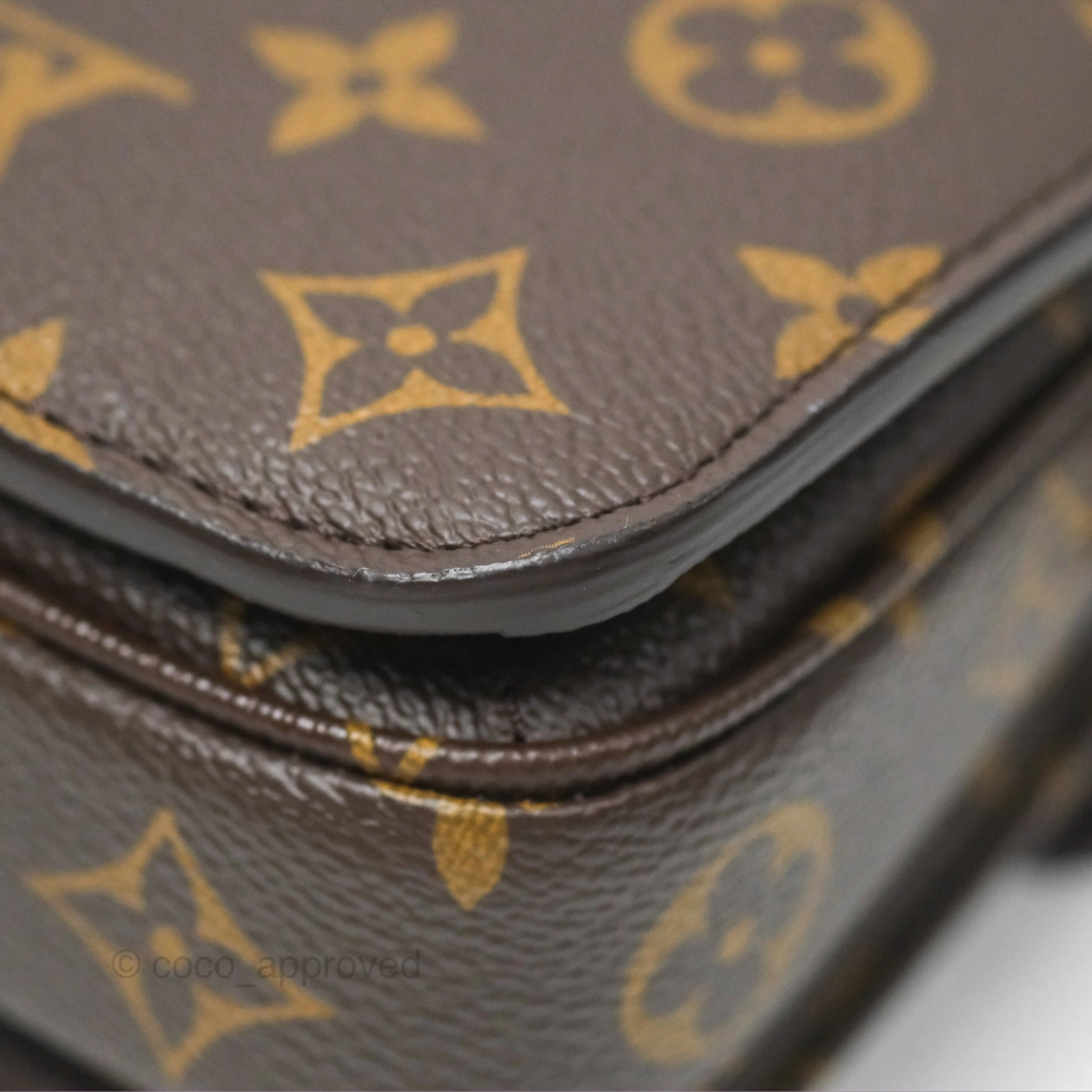 Louis Vuitton Pochette Mtis East West Monogram Canvas