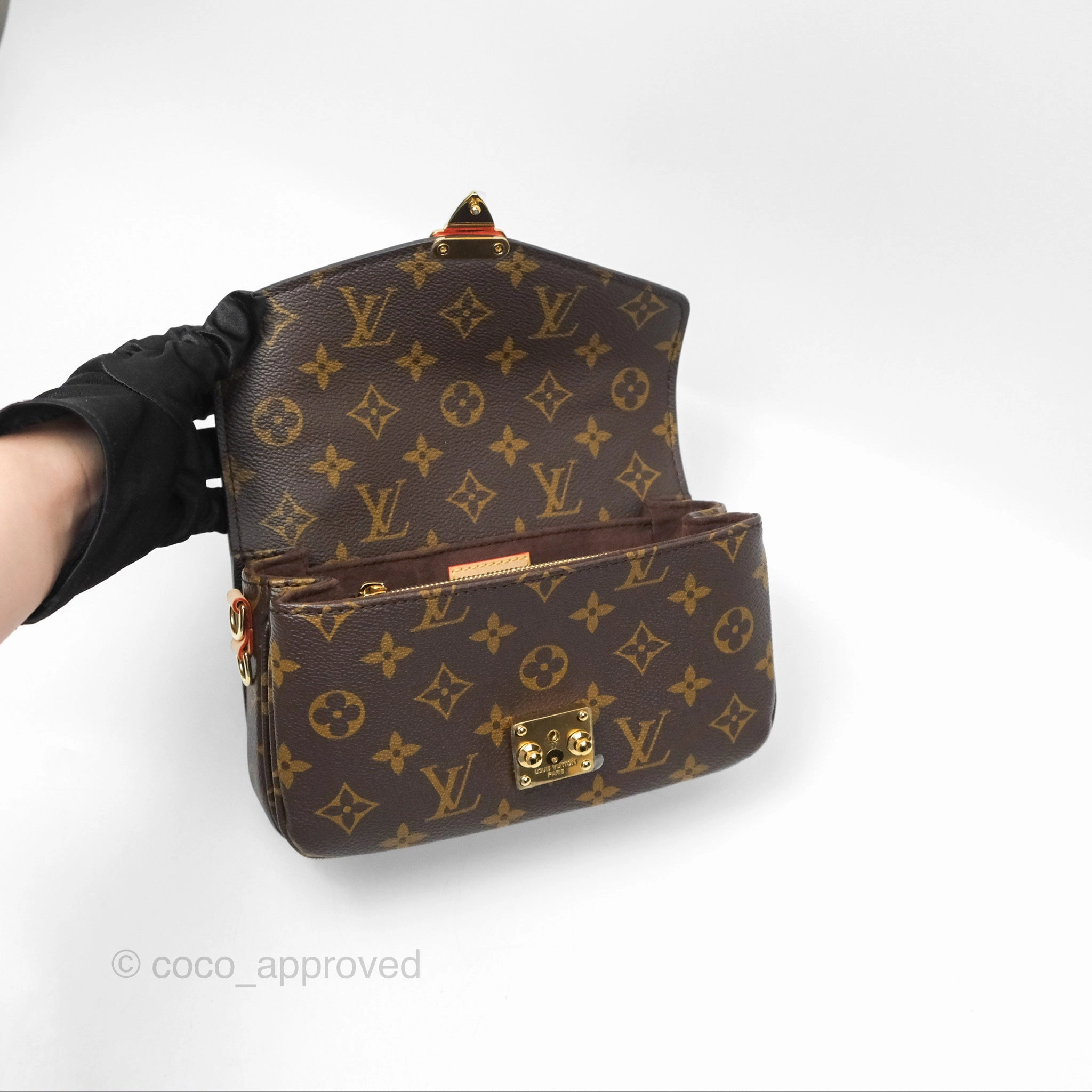 Louis Vuitton Pochette Mtis East West Monogram Canvas