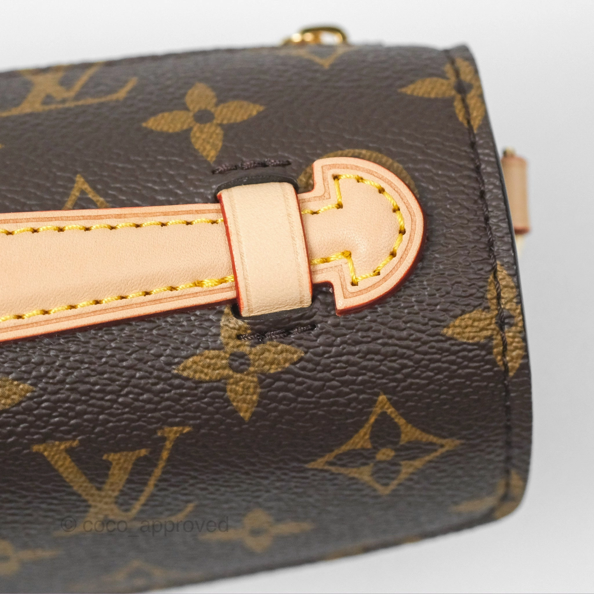 Louis Vuitton Pochette Mtis East West Monogram Canvas