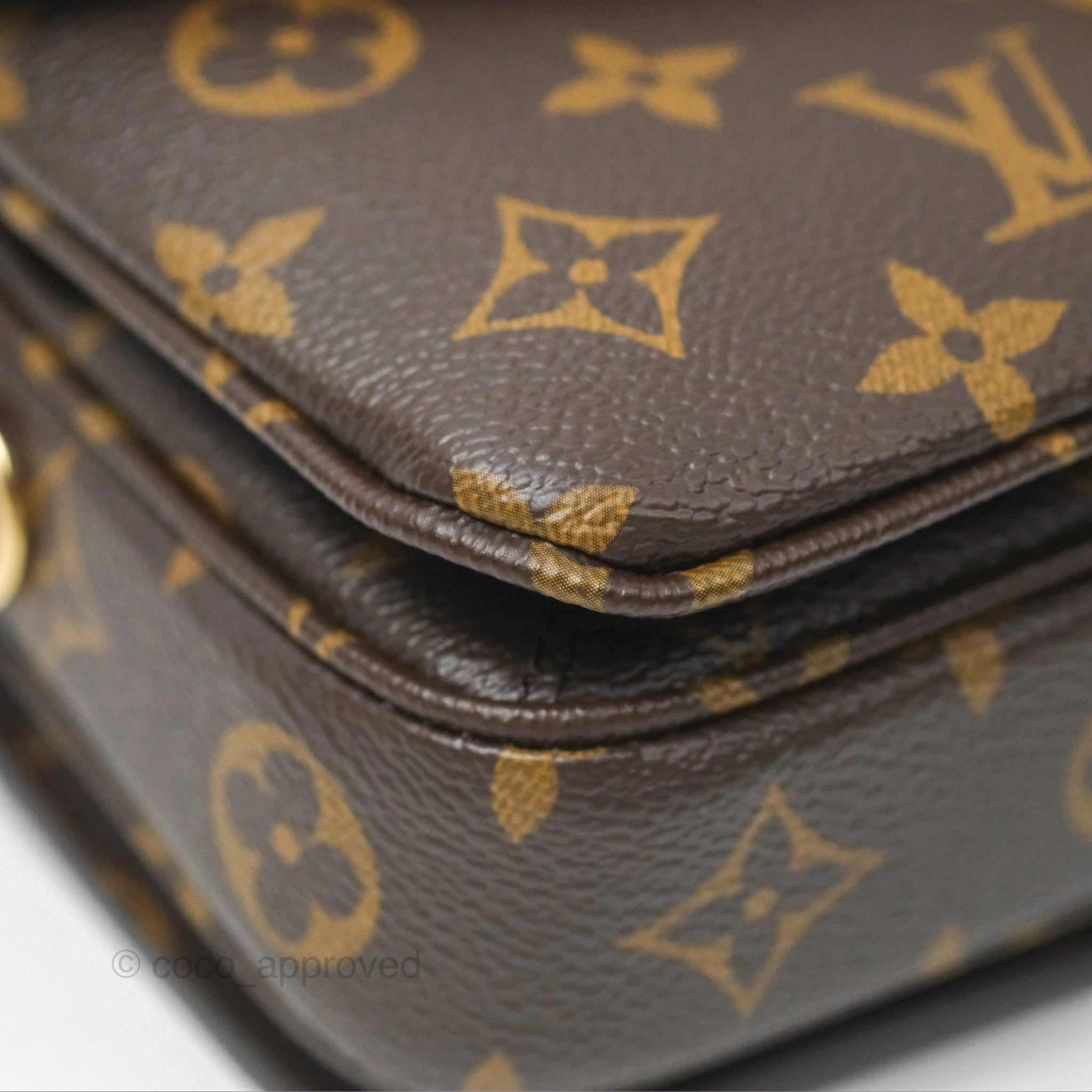 Louis Vuitton Pochette Mtis East West Monogram Canvas