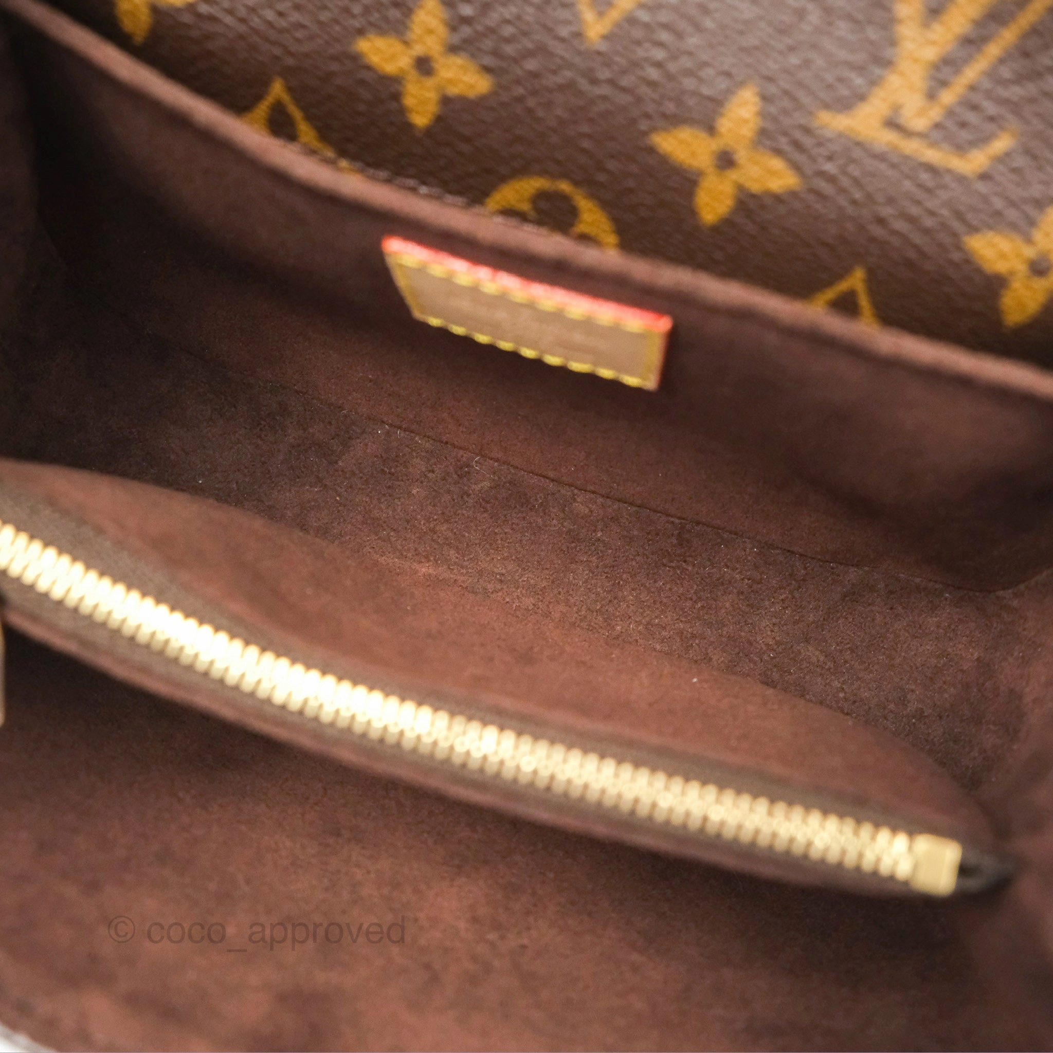 Louis Vuitton Pochette Mtis East West Monogram Canvas