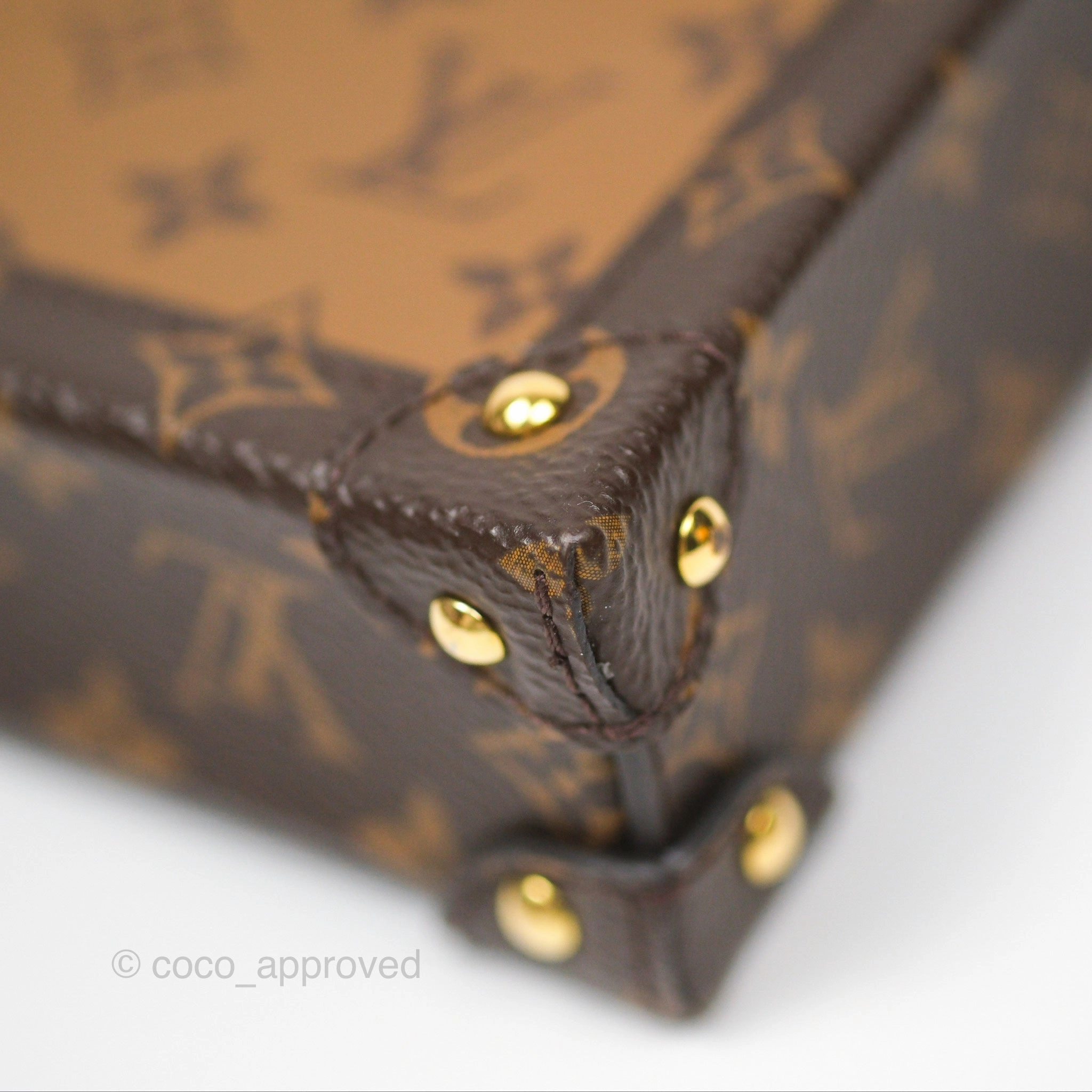 Louis Vuitton Reverse Monogram Pochette Vertical Trunk