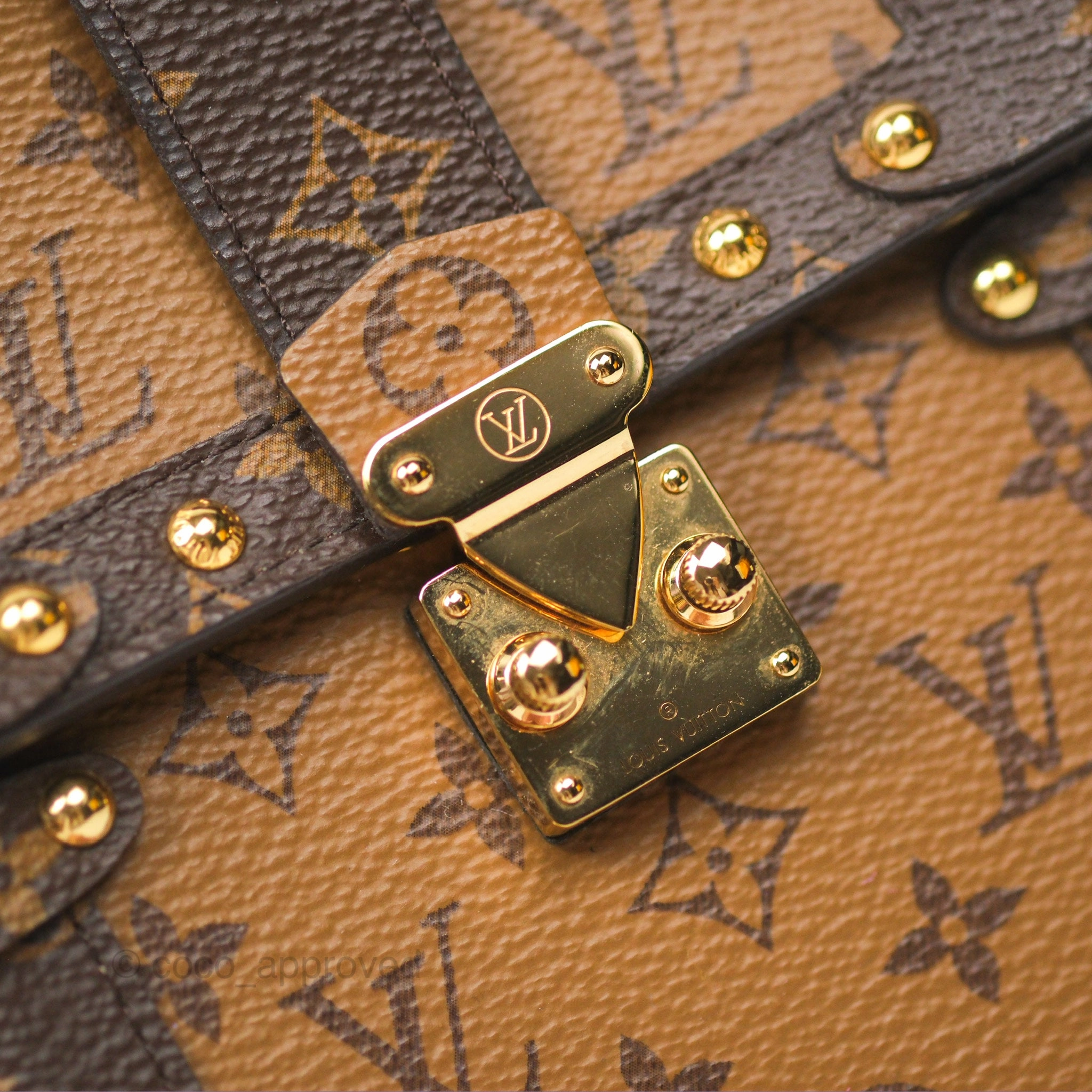 Louis Vuitton Reverse Monogram Pochette Vertical Trunk