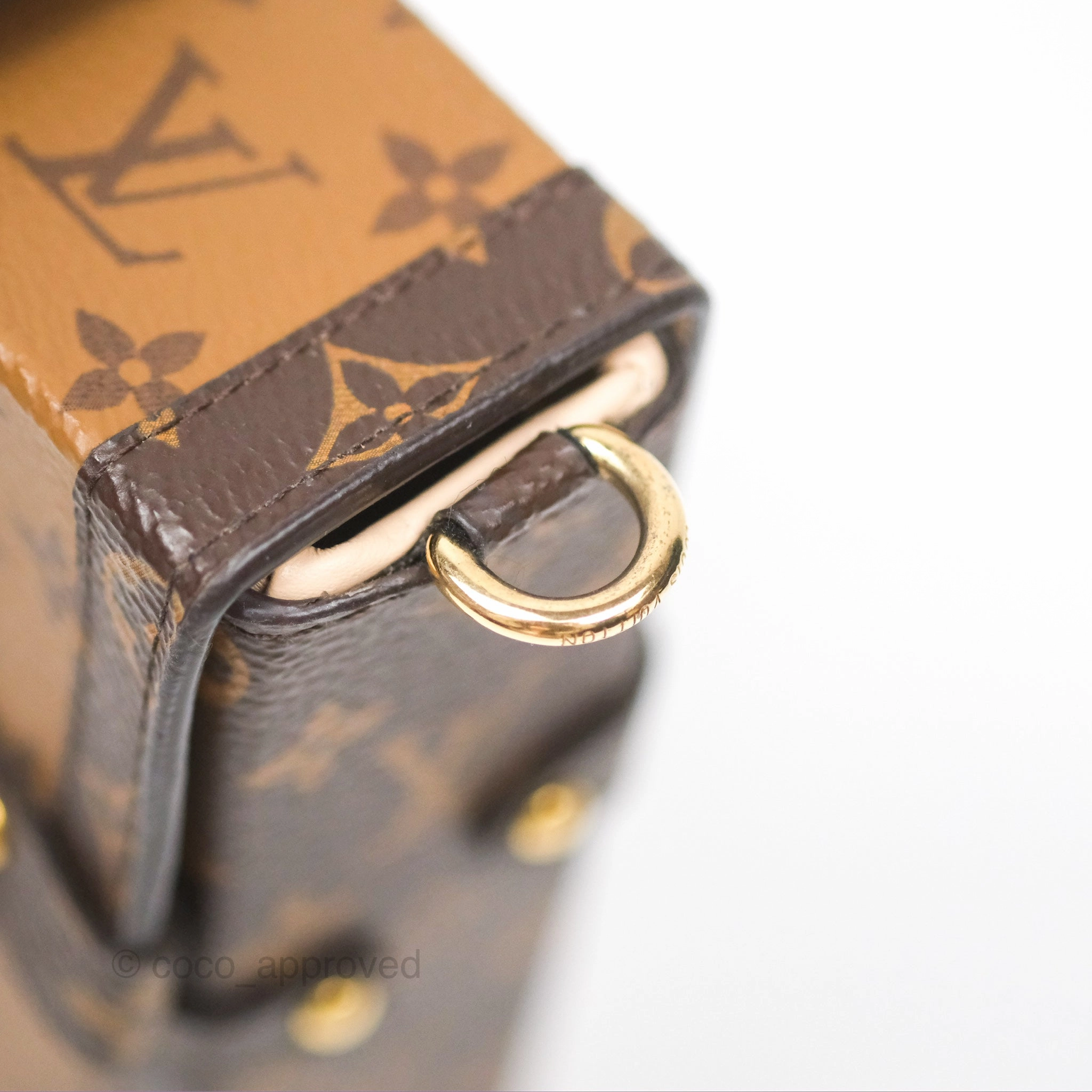 Louis Vuitton Reverse Monogram Pochette Vertical Trunk