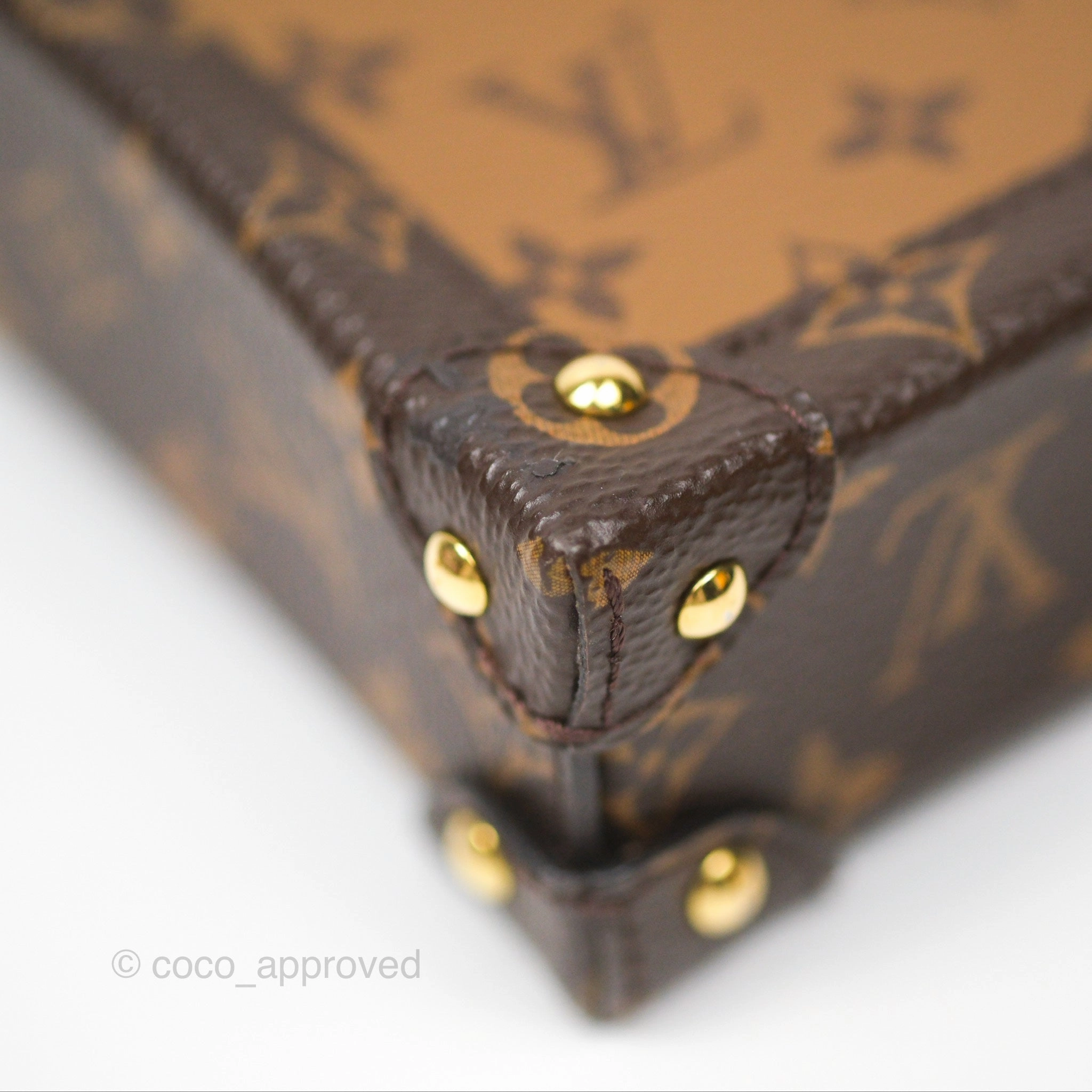 Louis Vuitton Reverse Monogram Pochette Vertical Trunk