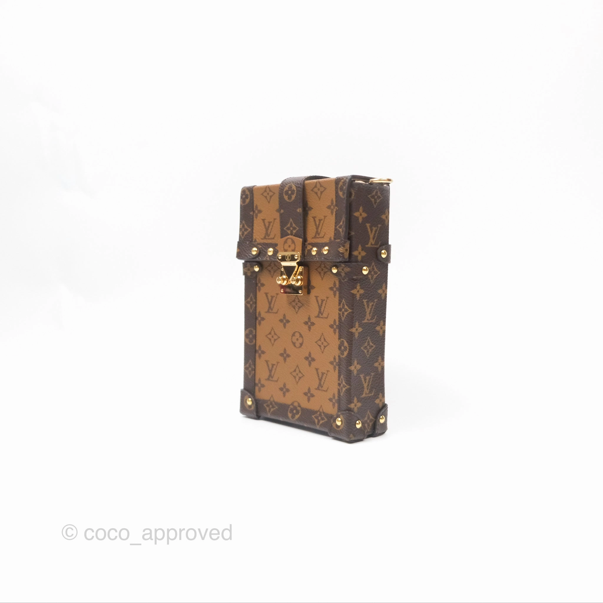 Louis Vuitton Reverse Monogram Pochette Vertical Trunk