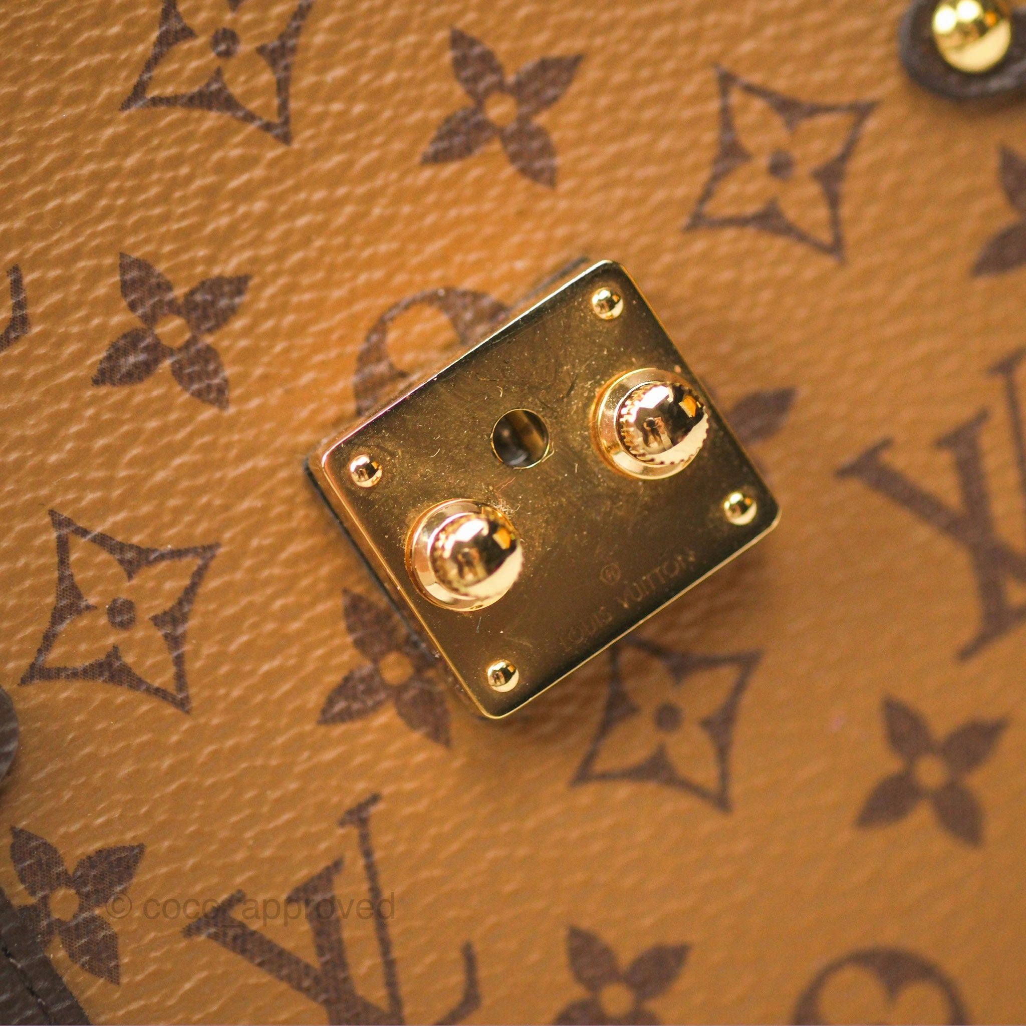 Louis Vuitton Reverse Monogram Pochette Vertical Trunk