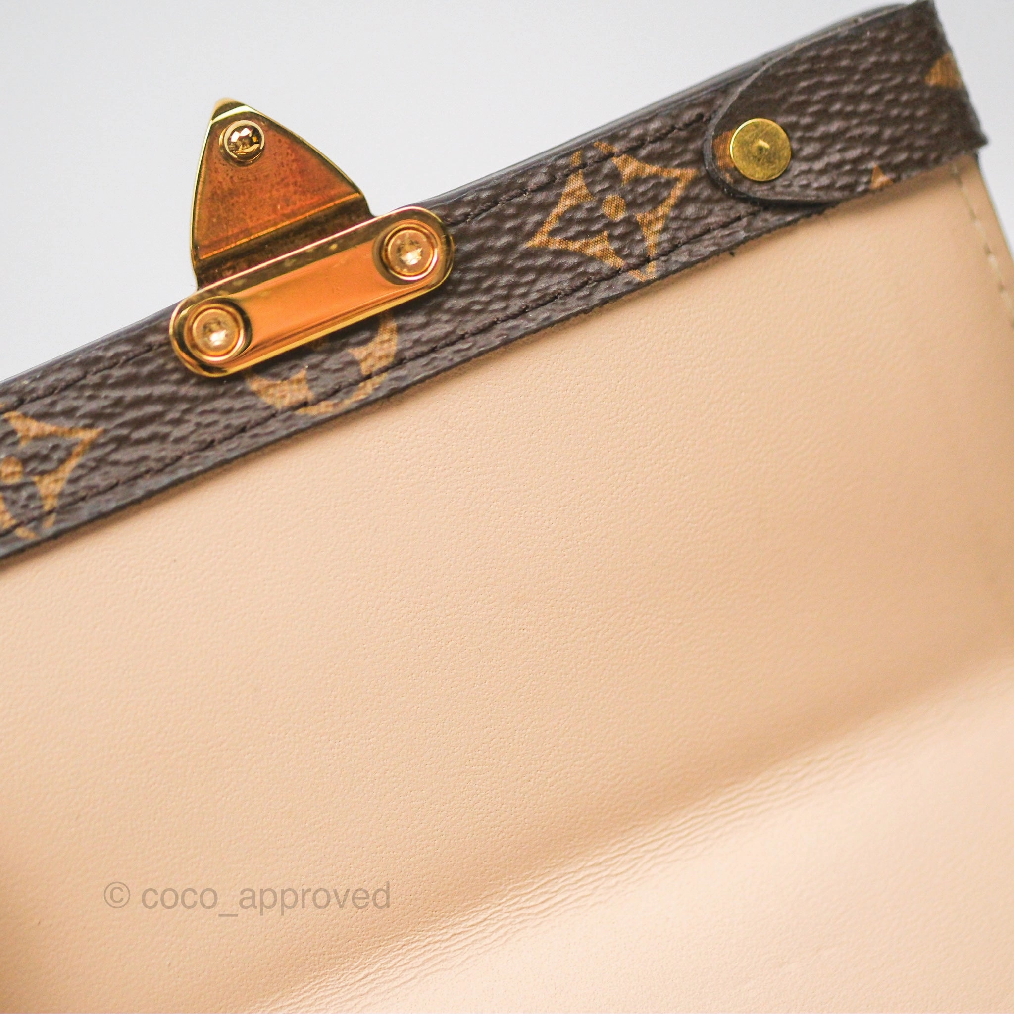 Louis Vuitton Reverse Monogram Pochette Vertical Trunk