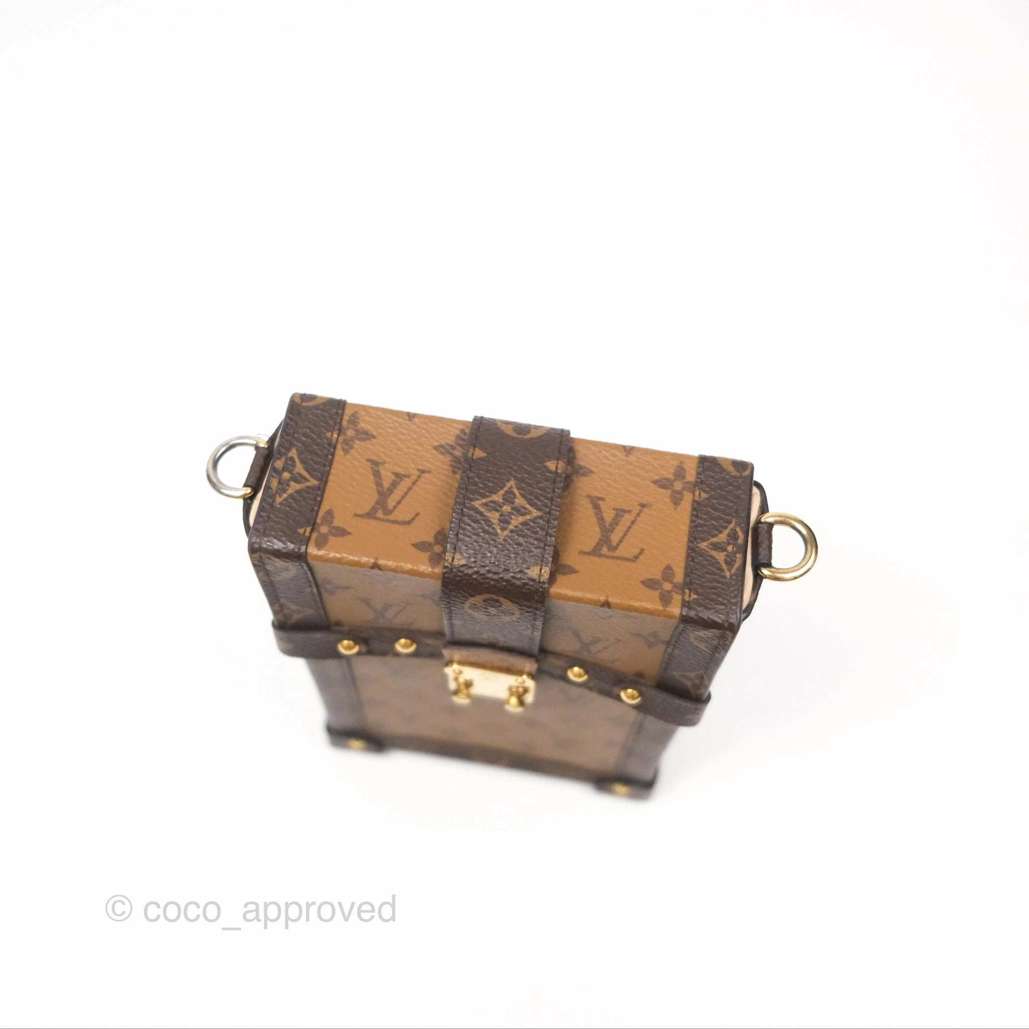 Louis Vuitton Reverse Monogram Pochette Vertical Trunk