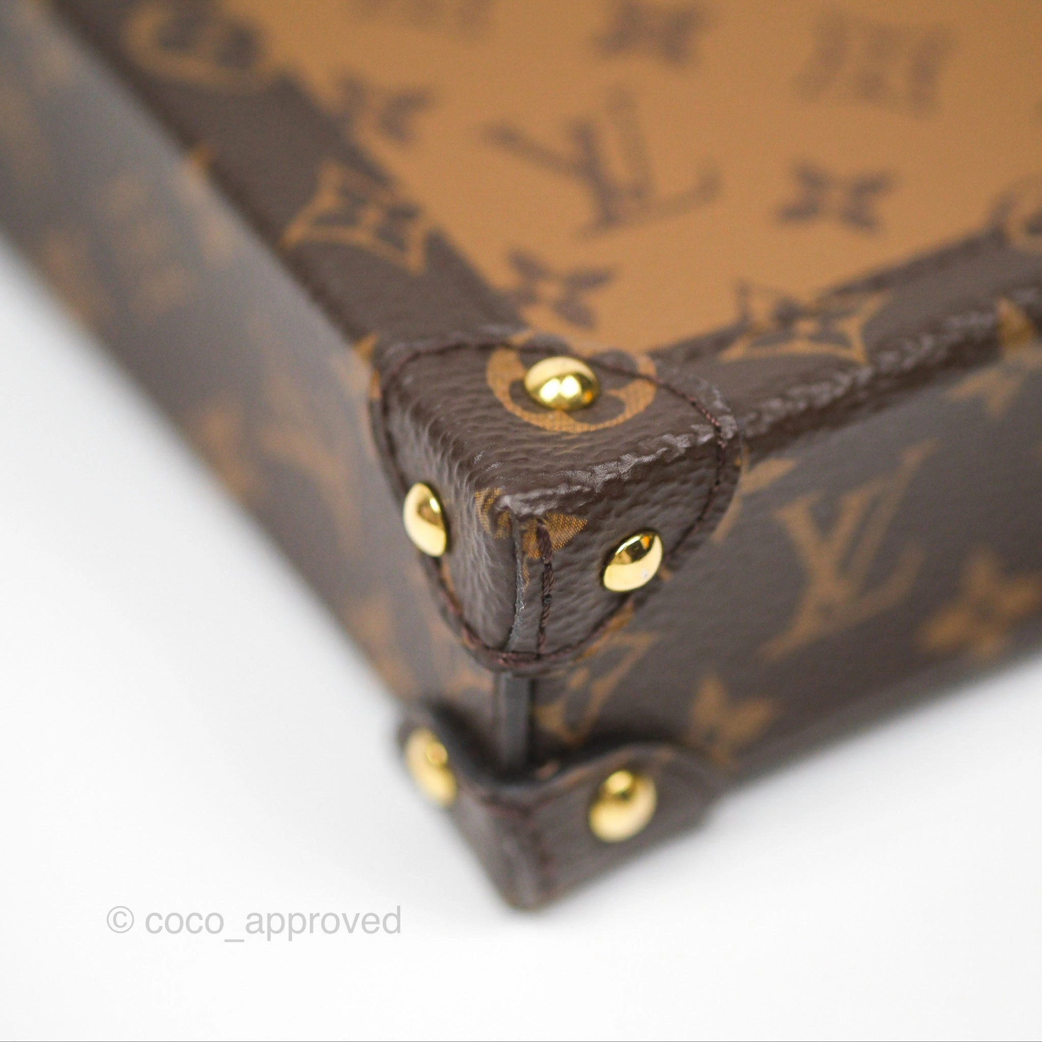 Louis Vuitton Reverse Monogram Pochette Vertical Trunk