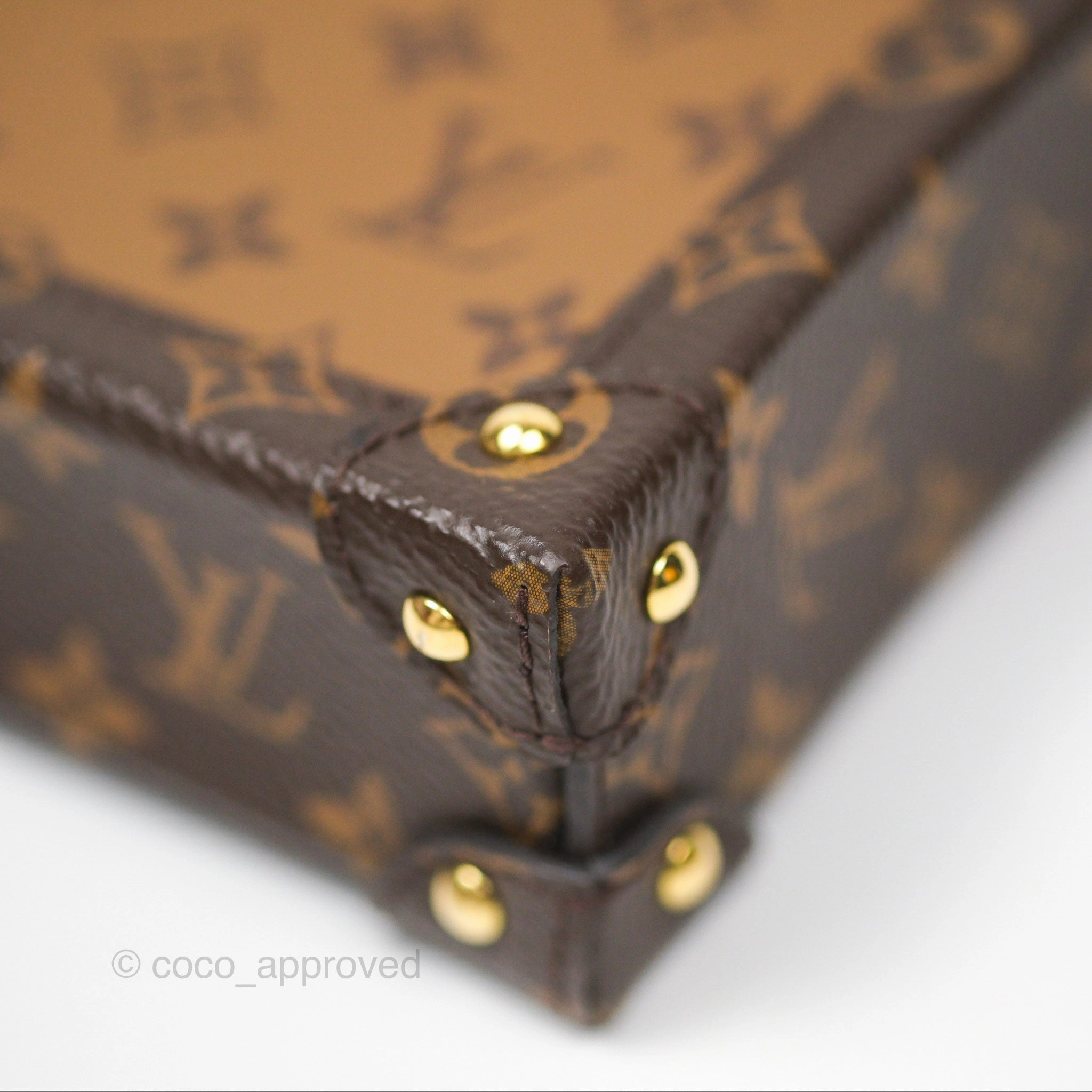 Louis Vuitton Reverse Monogram Pochette Vertical Trunk