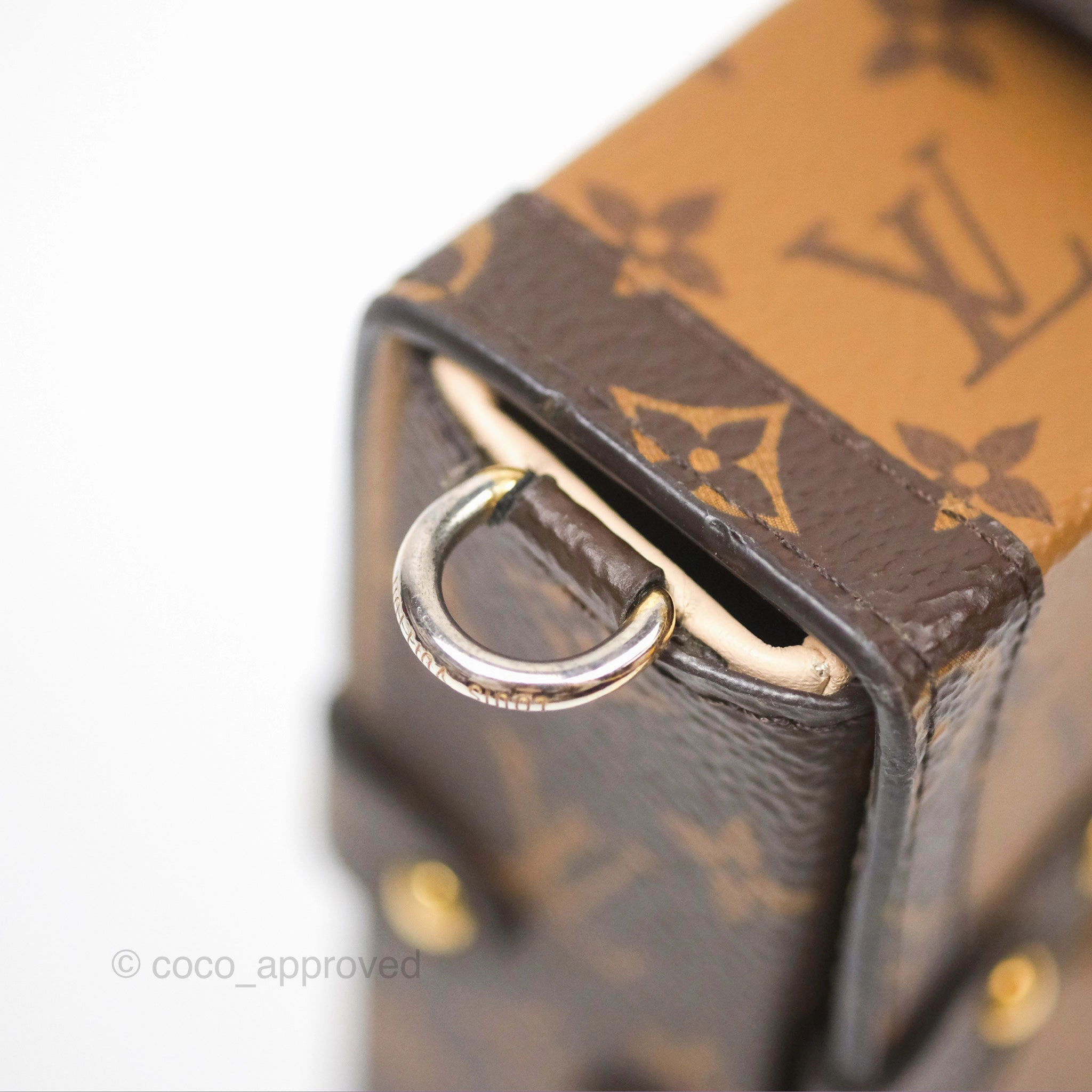 Louis Vuitton Reverse Monogram Pochette Vertical Trunk