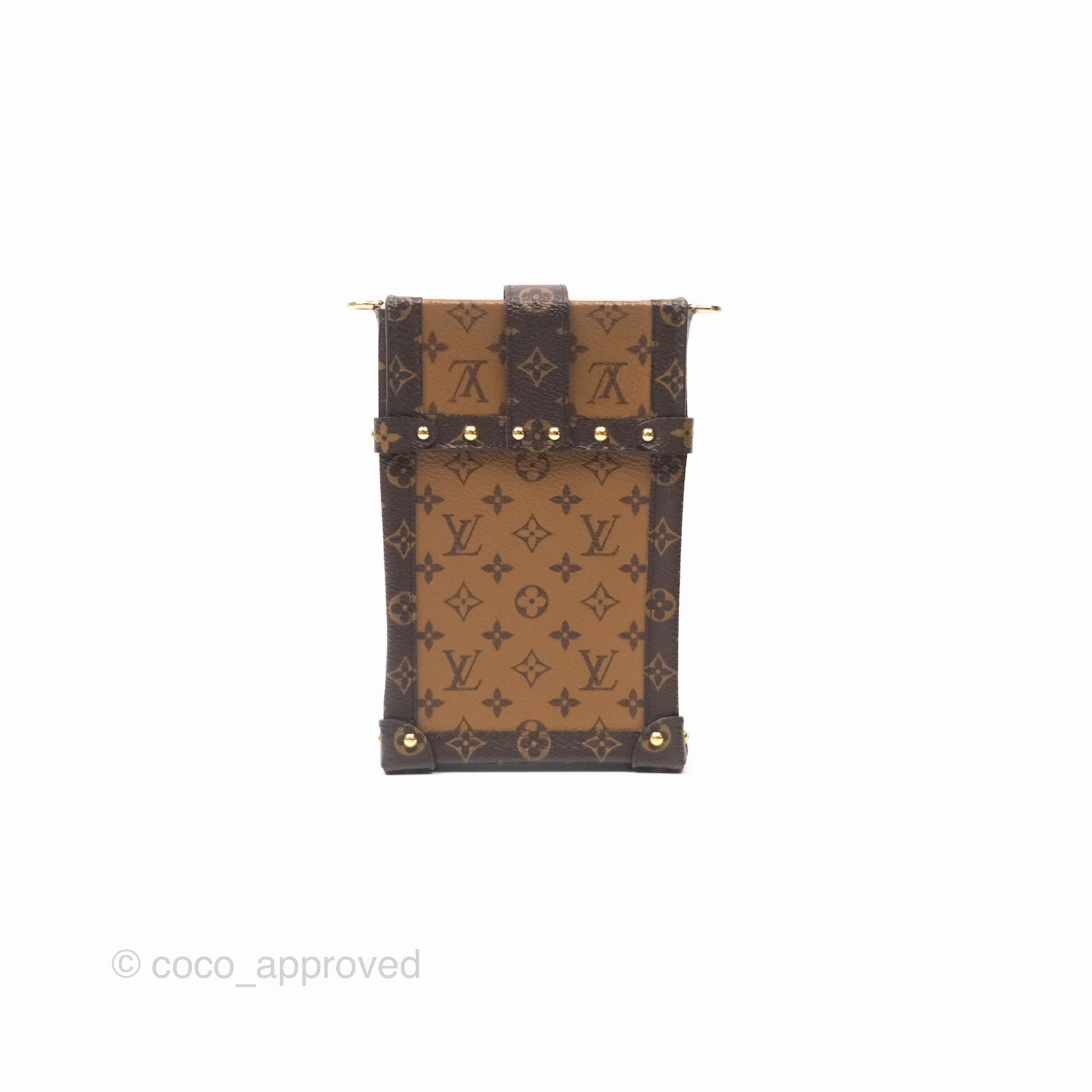 Louis Vuitton Reverse Monogram Pochette Vertical Trunk