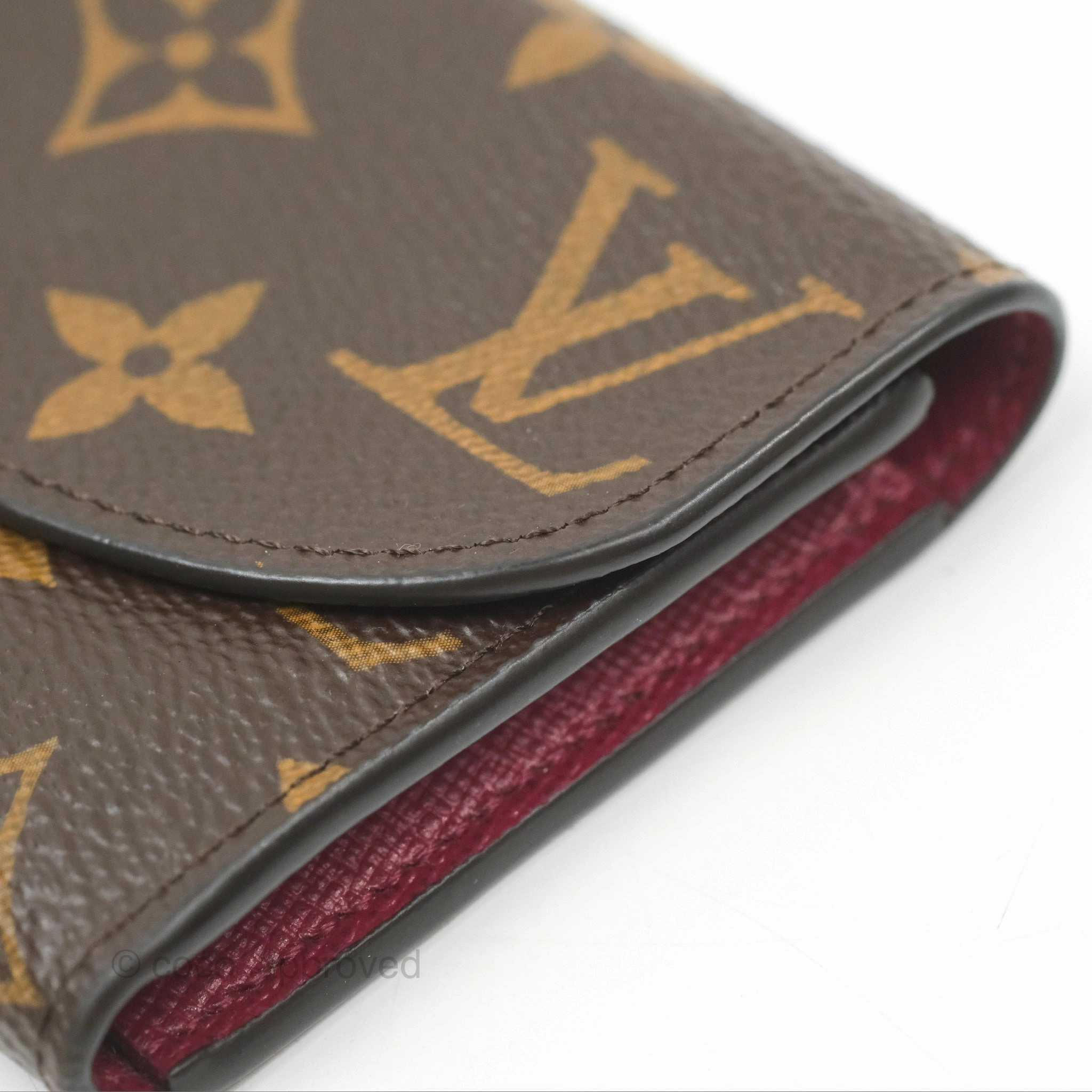 Louis Vuitton Rosalie Coin Purse Monogram Fuchsia Pink