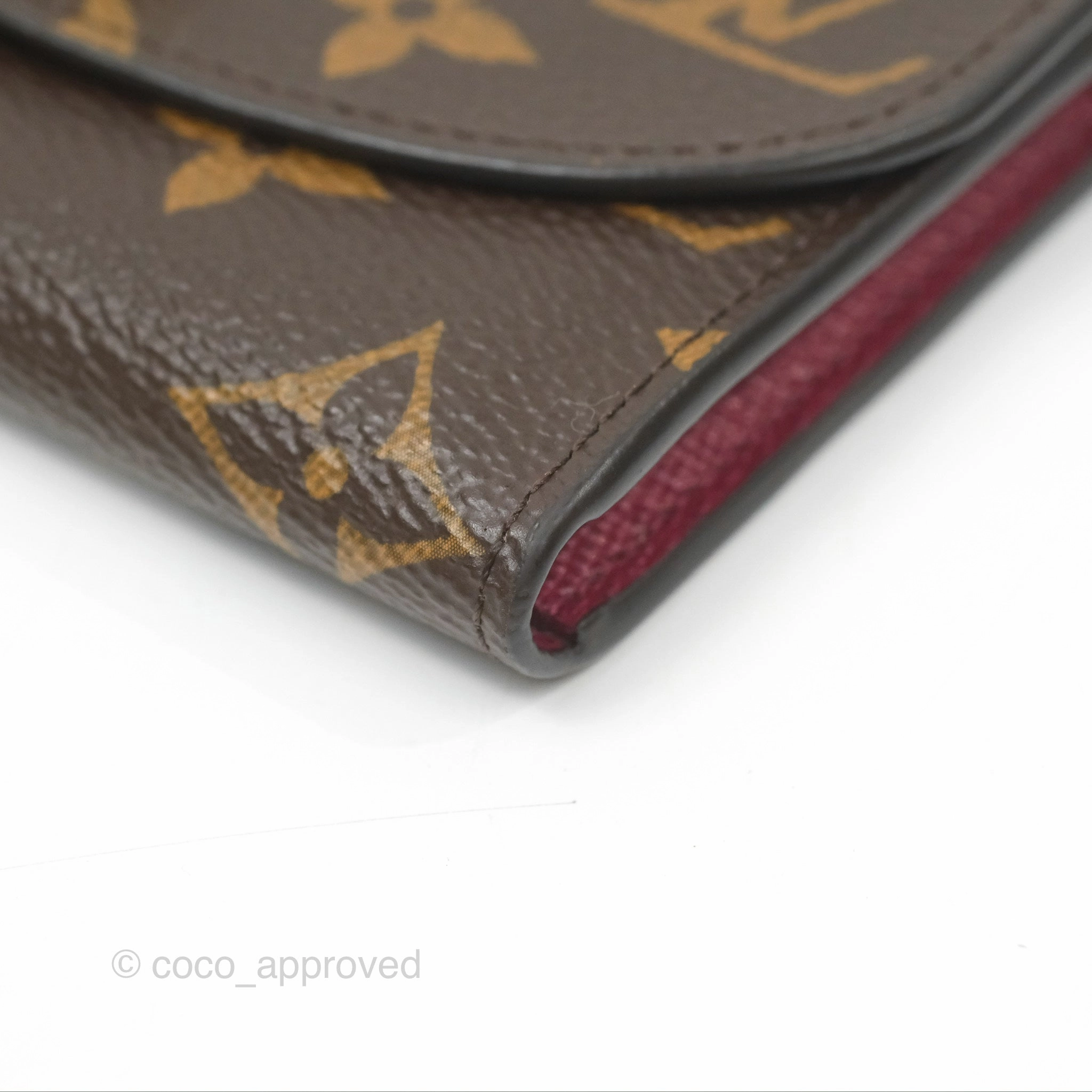 Louis Vuitton Rosalie Coin Purse Monogram Fuchsia Pink