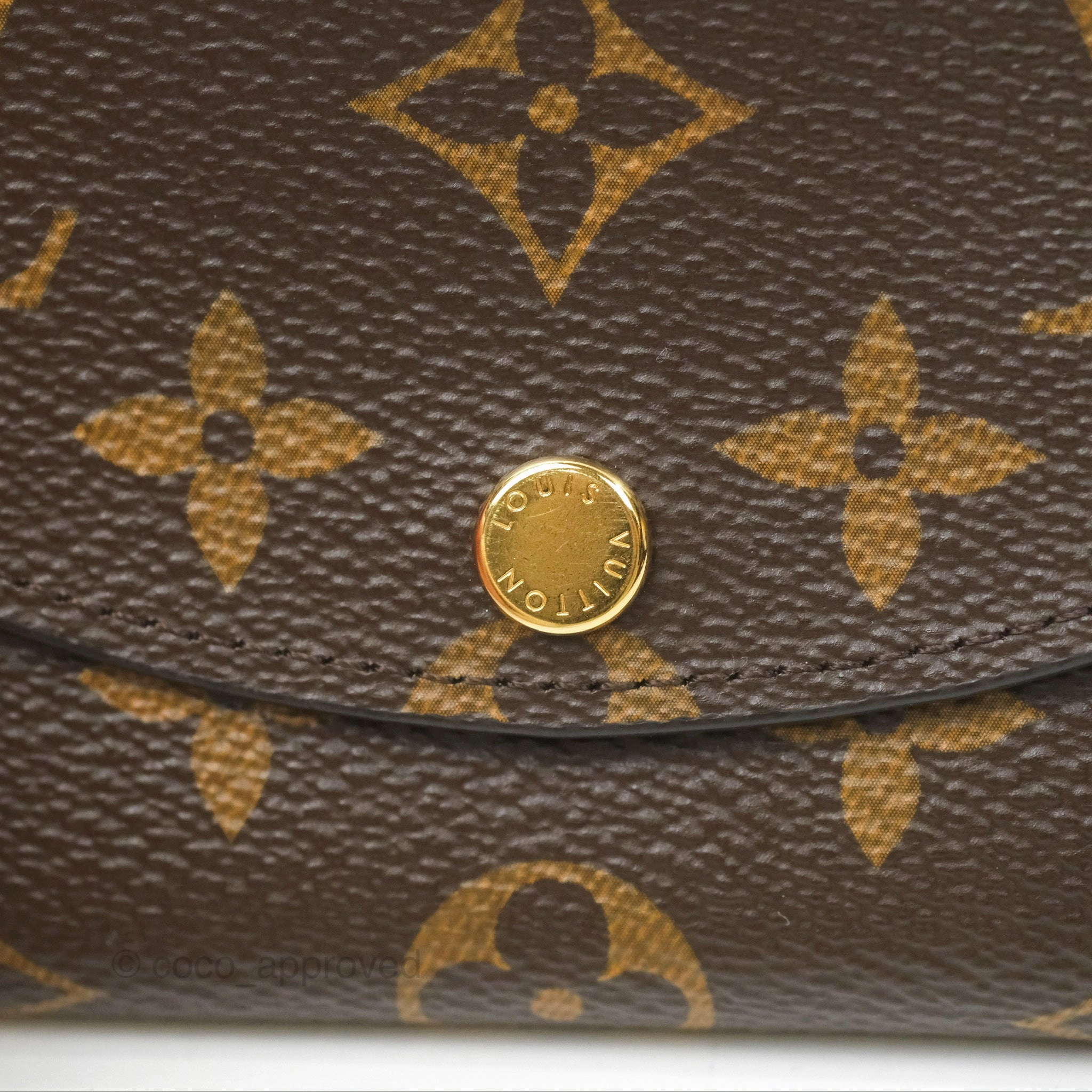 Louis Vuitton Rosalie Coin Purse Monogram Fuchsia Pink