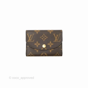 Louis Vuitton Rosalie Coin Purse Monogram Fuchsia Pink