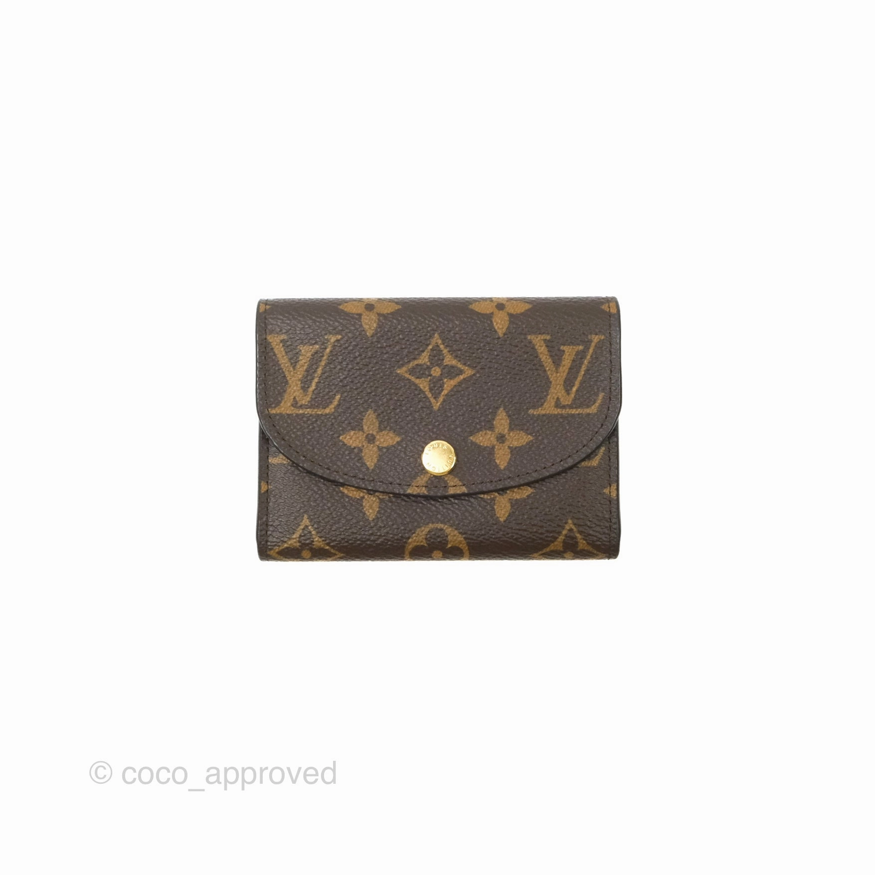 Louis Vuitton Rosalie Coin Purse Monogram Fuchsia Pink