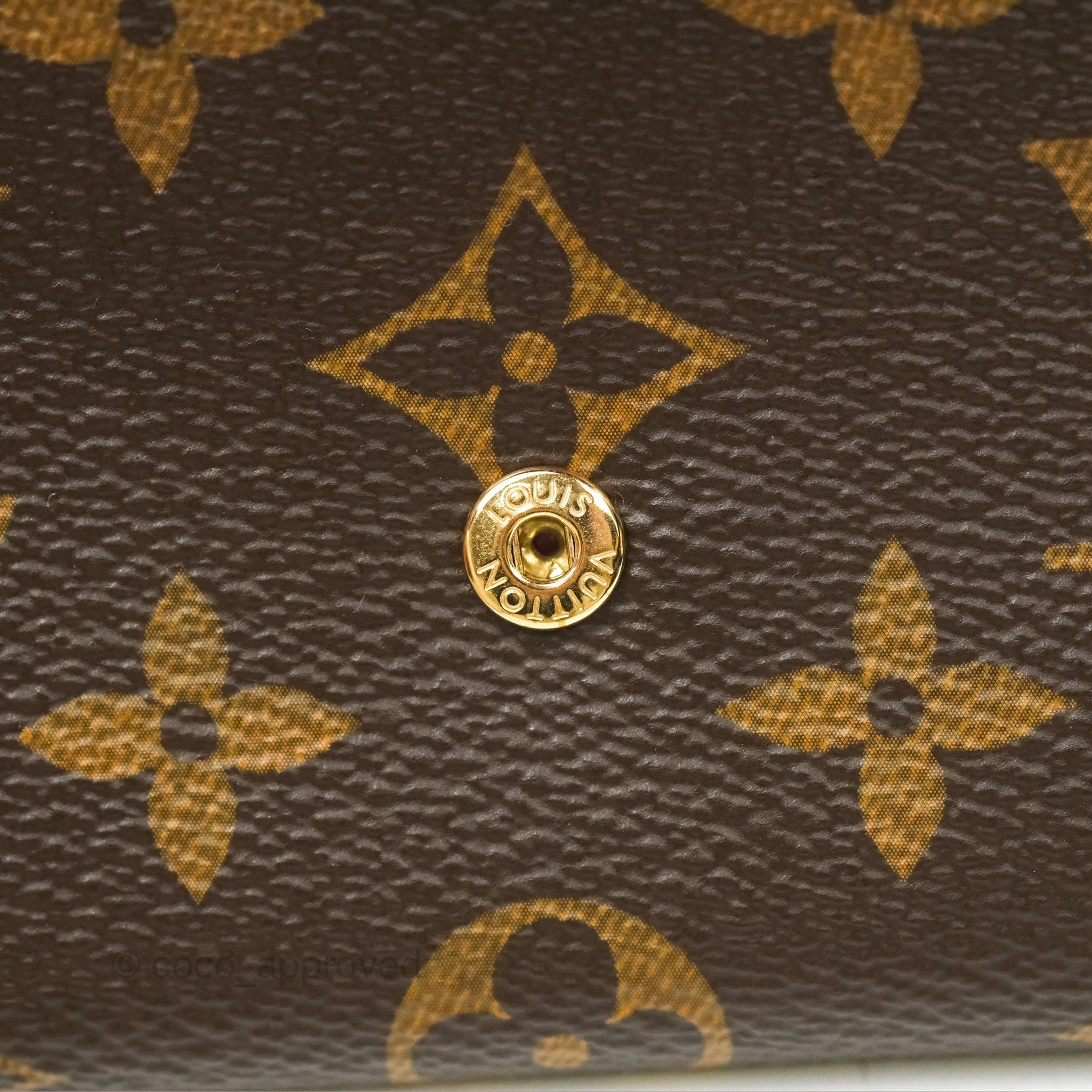 Louis Vuitton Rosalie Coin Purse Monogram Fuchsia Pink