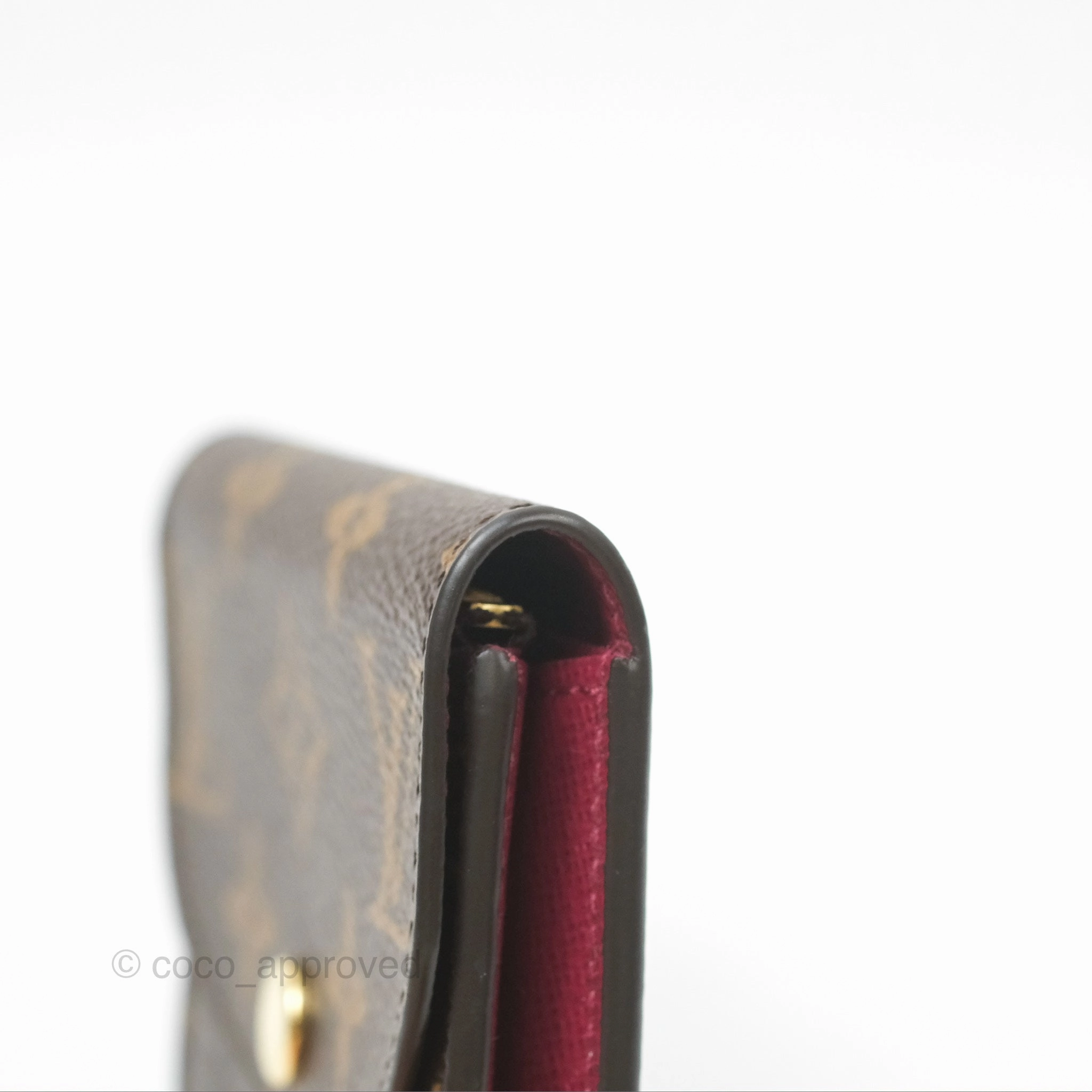 Louis Vuitton Rosalie Coin Purse Monogram Fuchsia Pink