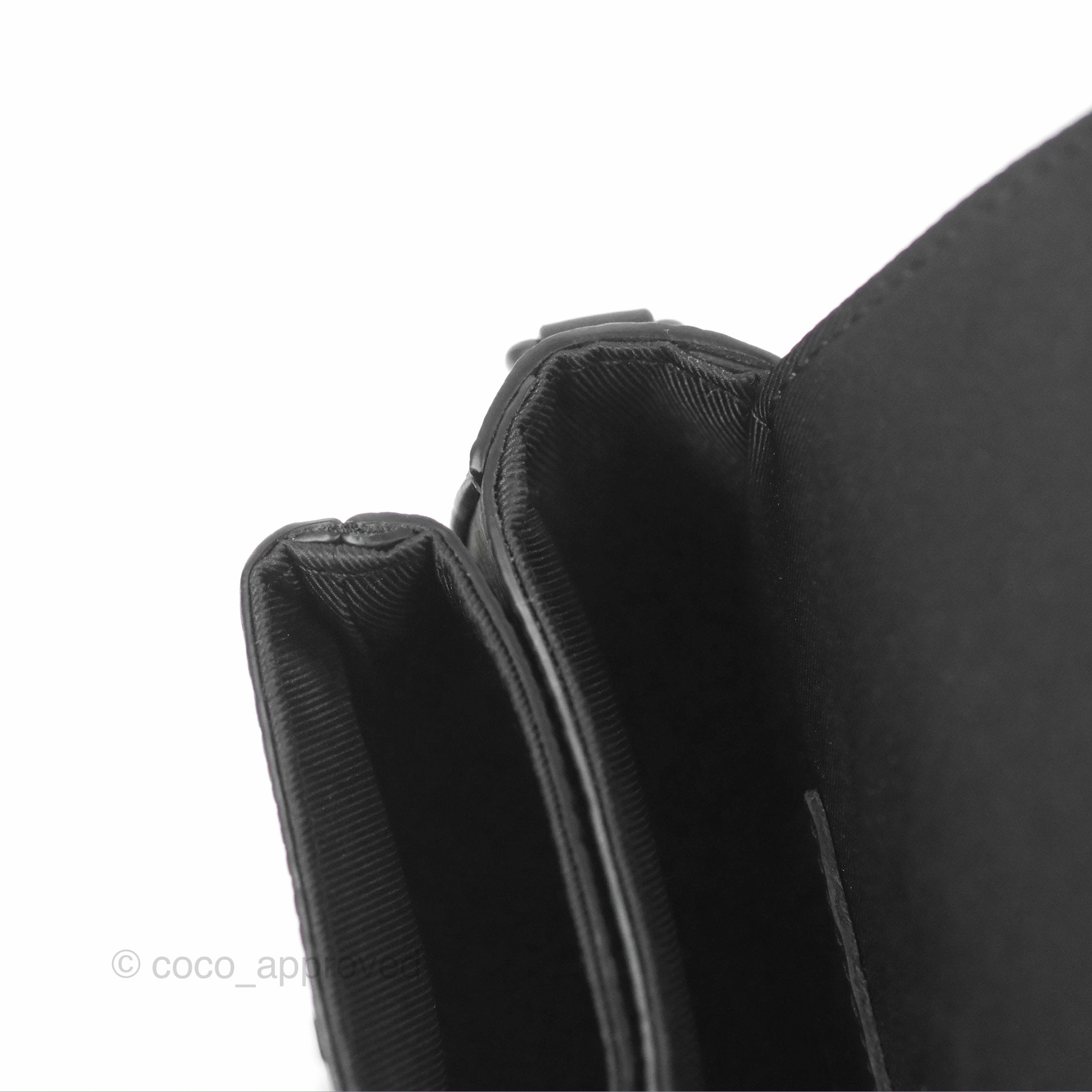 Louis Vuitton S-Lock Vertical Wearable Wallet Monogram Black