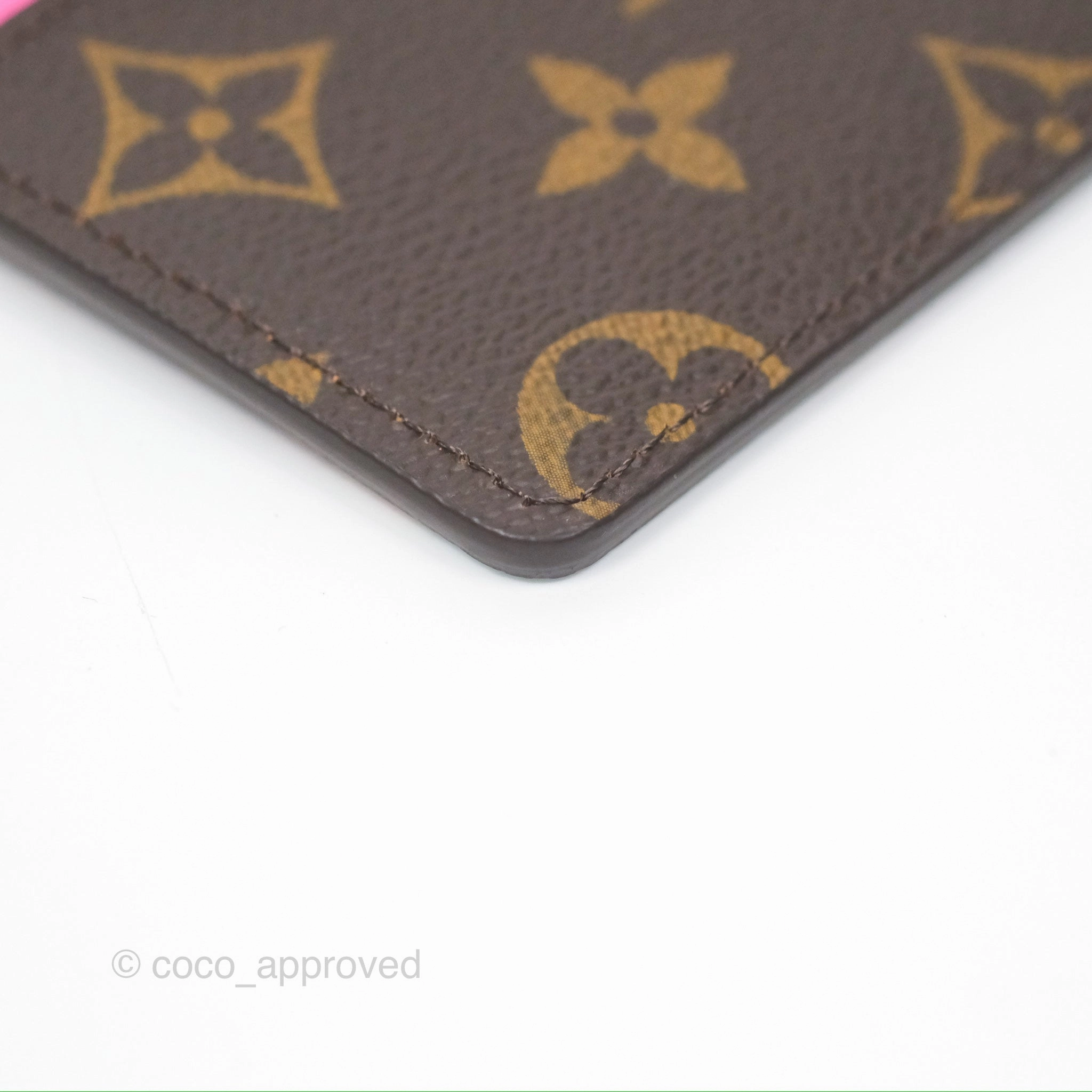 Louis Vuitton Seoul Mascot Card Holder Monogram Canvas
