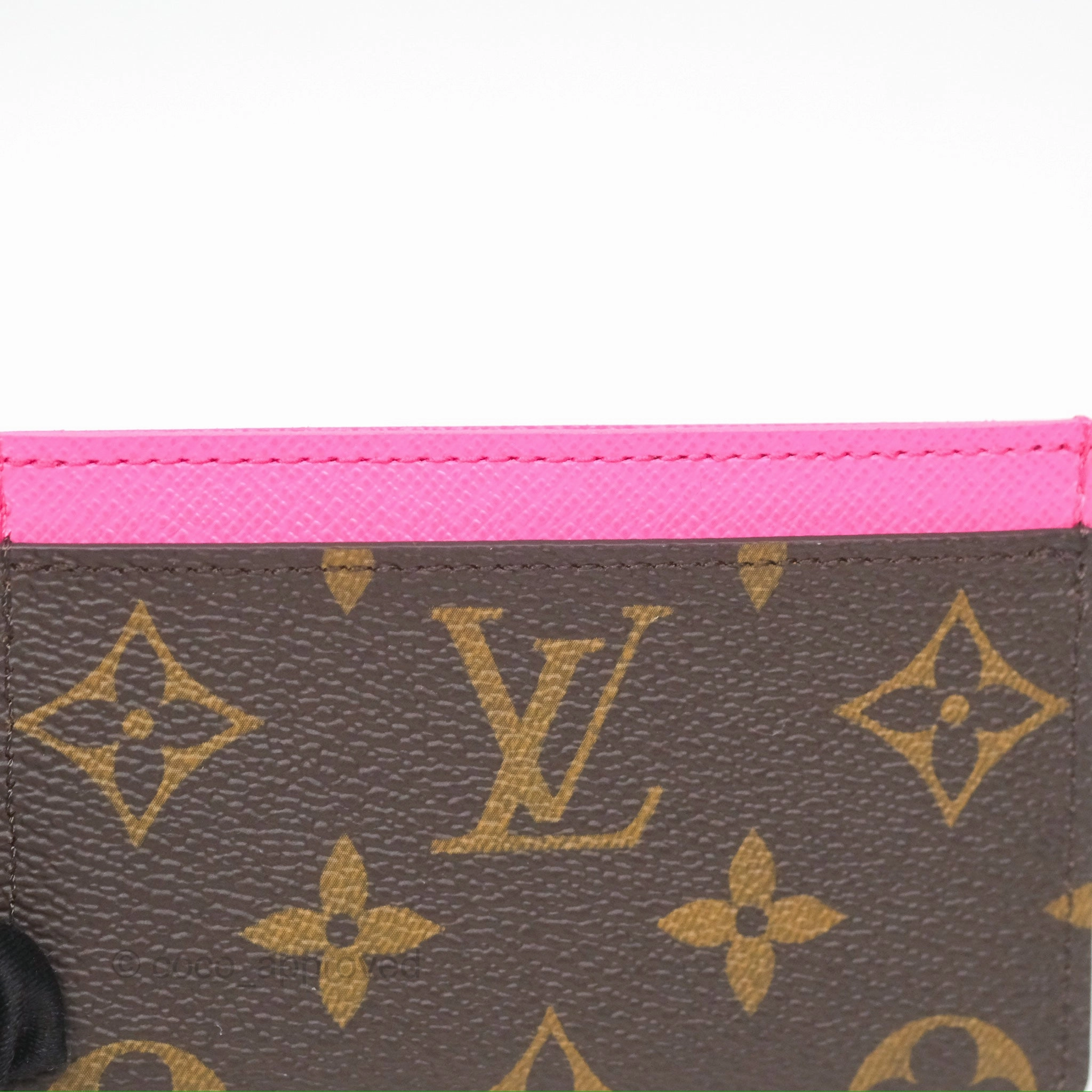 Louis Vuitton Seoul Mascot Card Holder Monogram Canvas