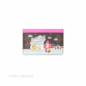 Louis Vuitton Seoul Mascot Card Holder Monogram Canvas