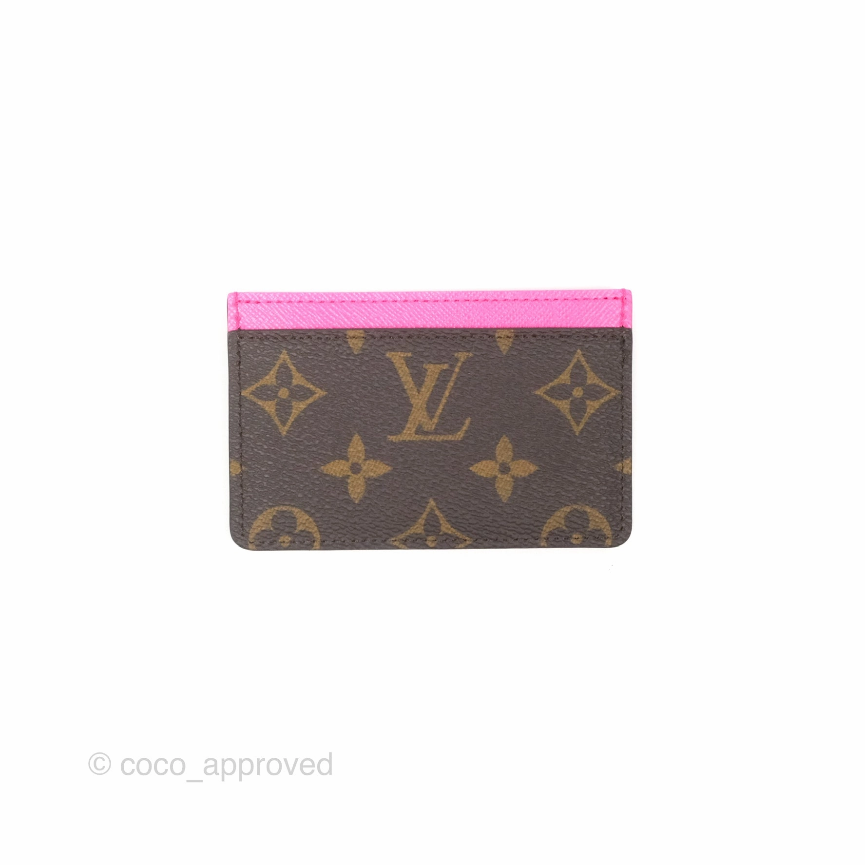 Louis Vuitton Seoul Mascot Card Holder Monogram Canvas