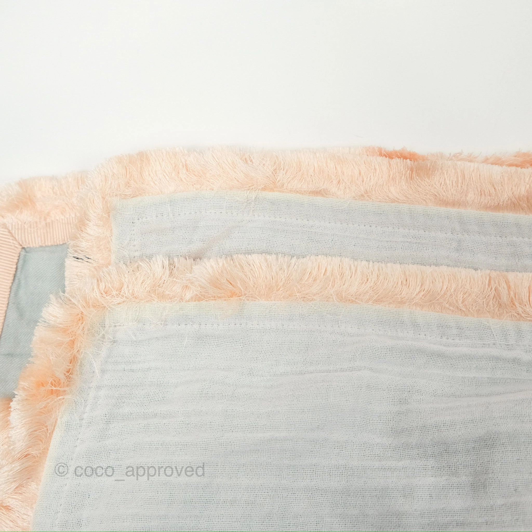 Louis Vuitton So Sweet Cotton Scarf Monogram Blue Ciel
