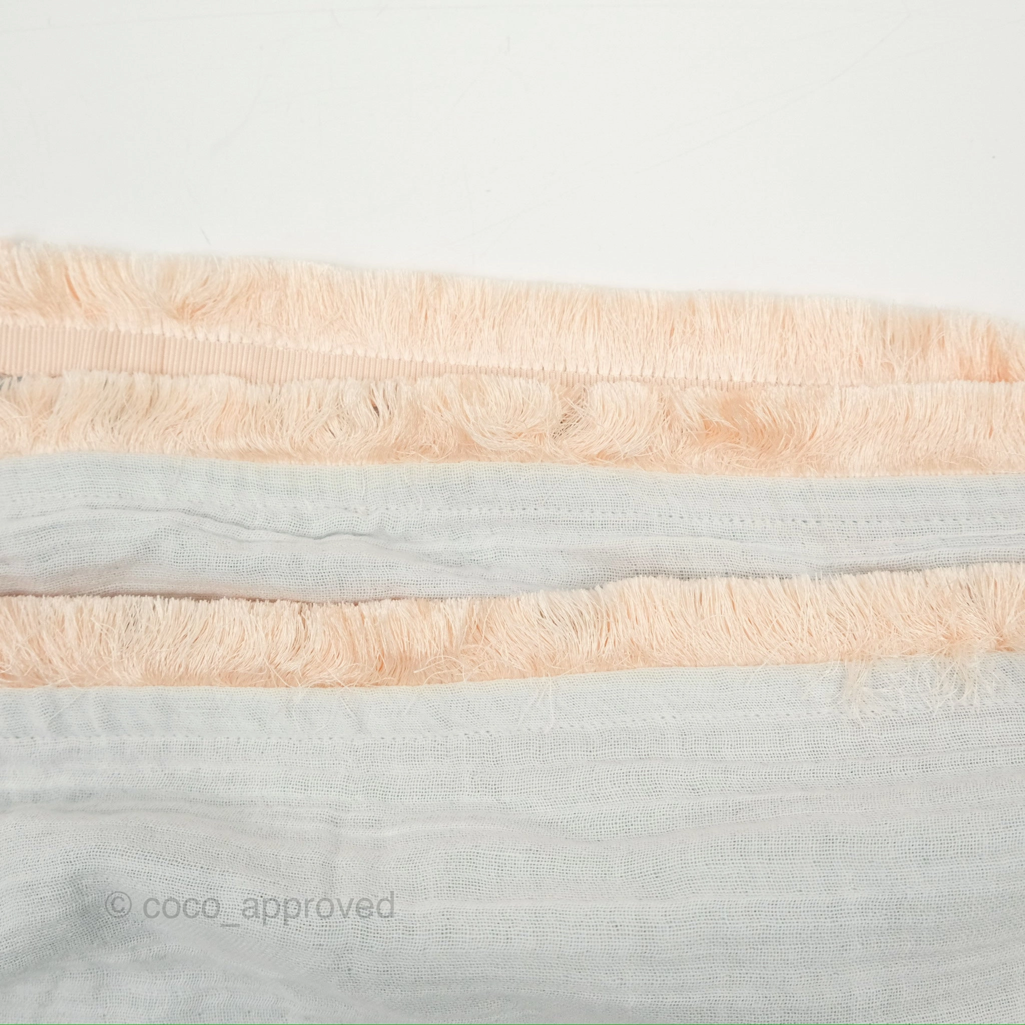 Louis Vuitton So Sweet Cotton Scarf Monogram Blue Ciel