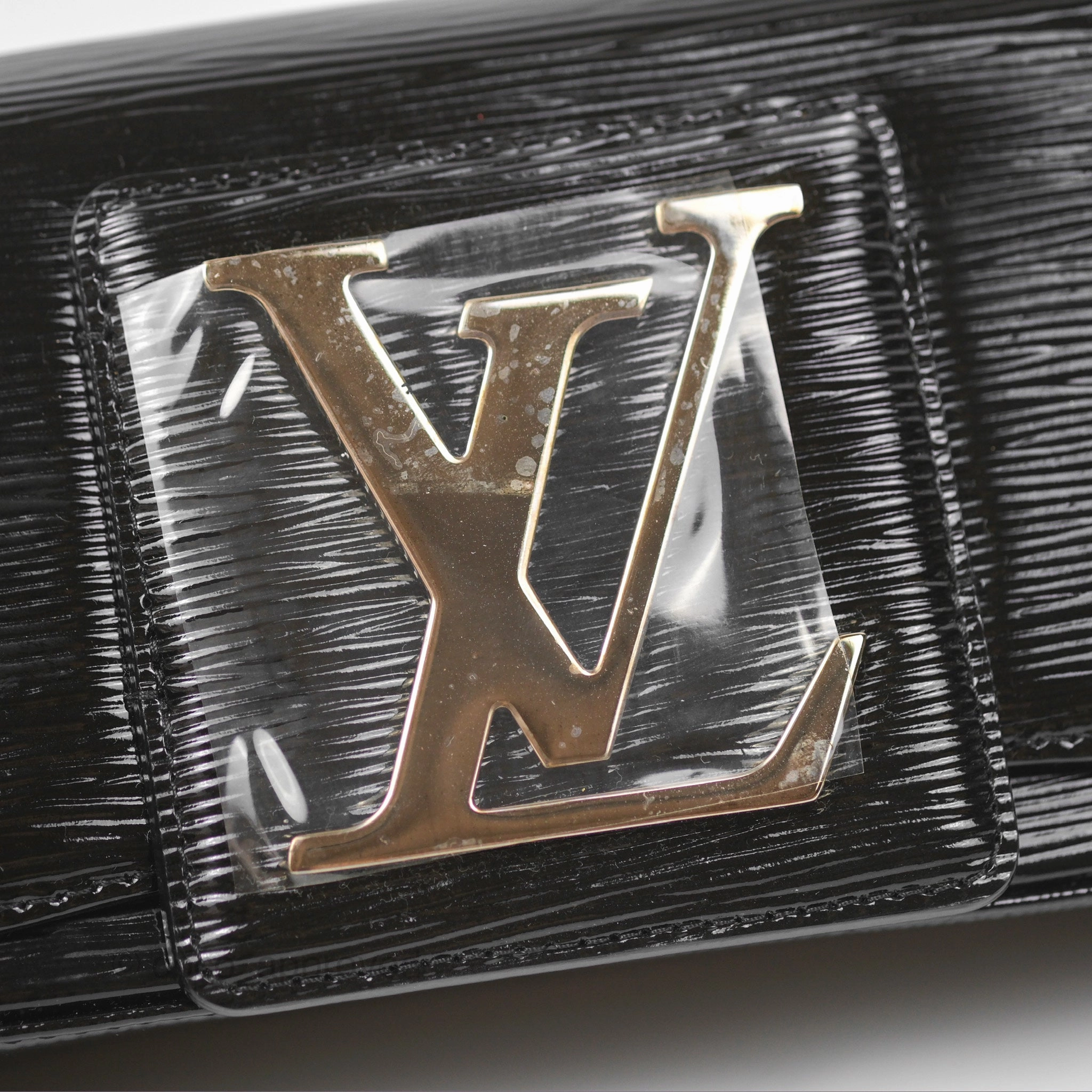 Louis Vuitton Sobe Clutch Black Electric Epi