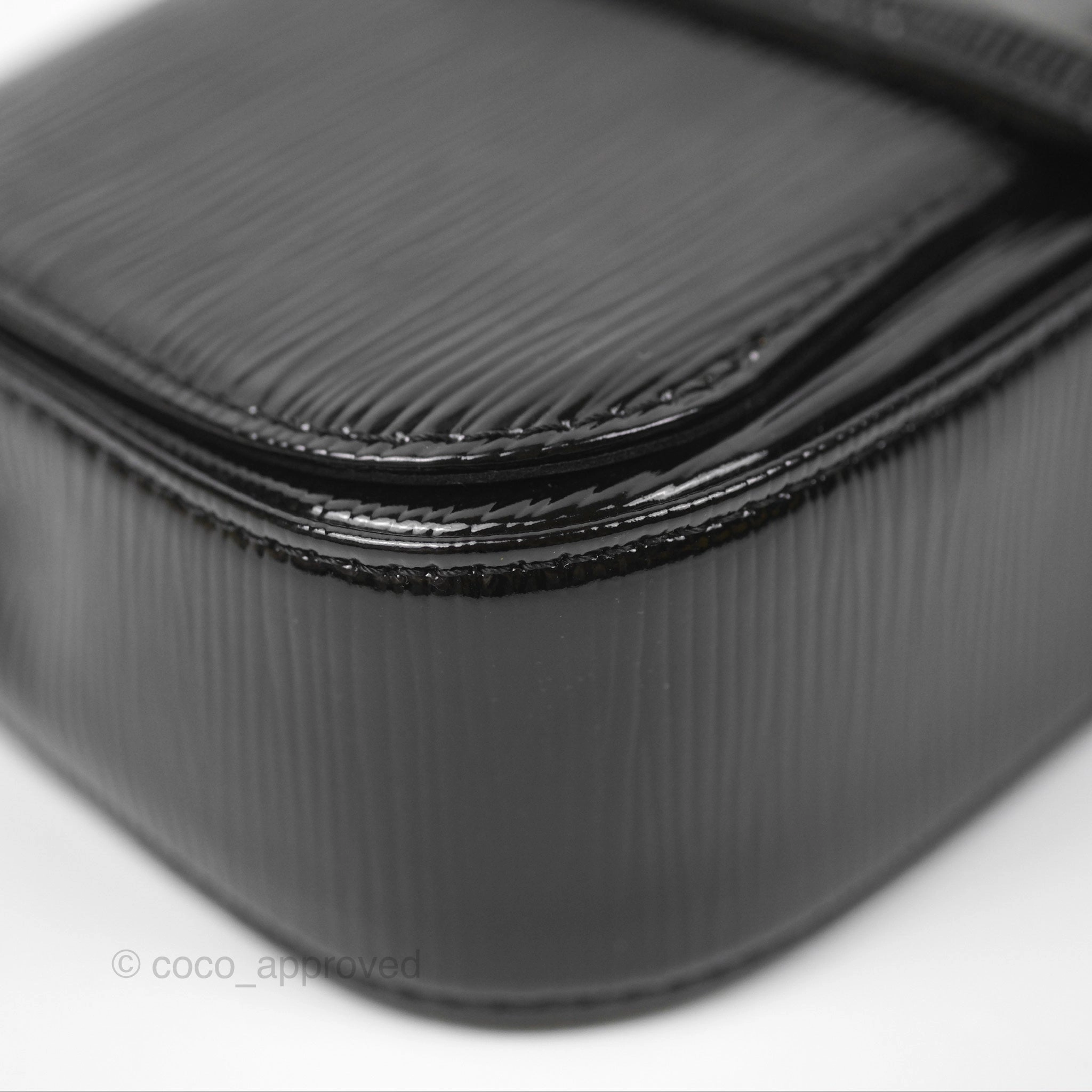 Louis Vuitton Sobe Clutch Black Electric Epi