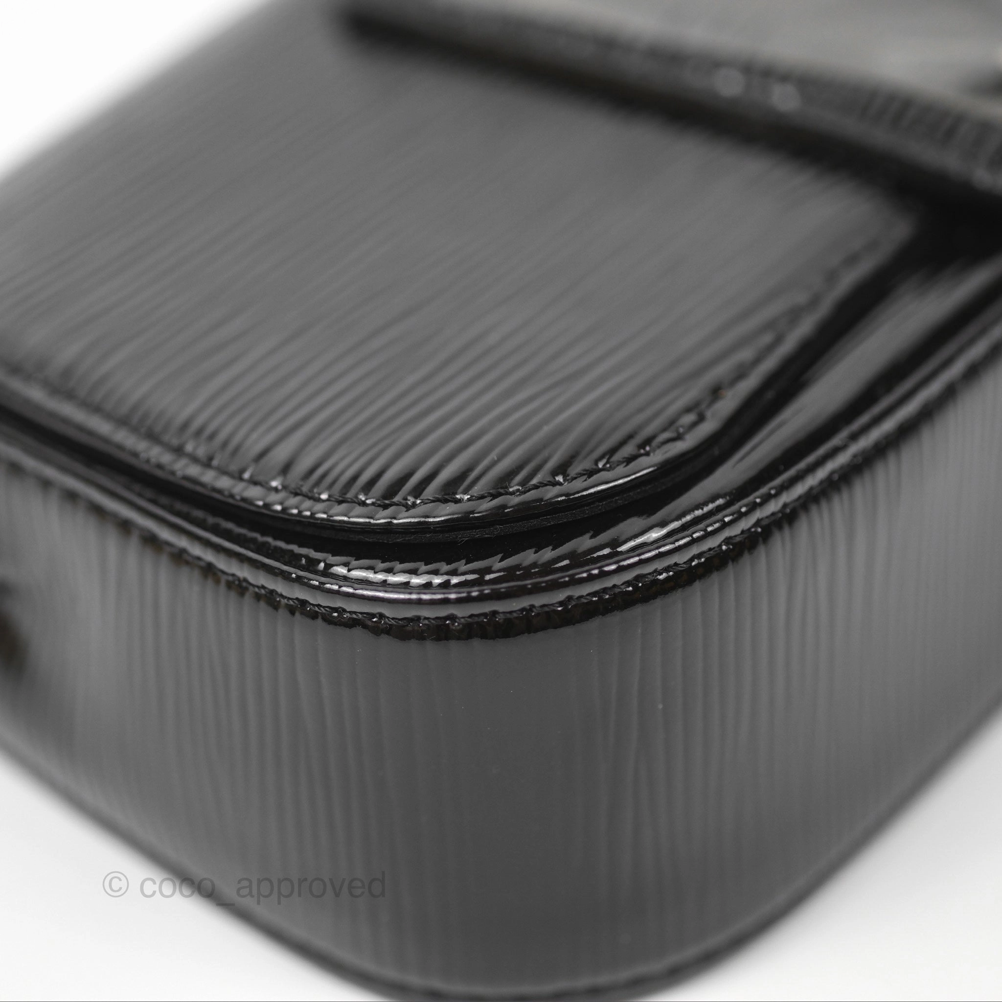 Louis Vuitton Sobe Clutch Black Electric Epi