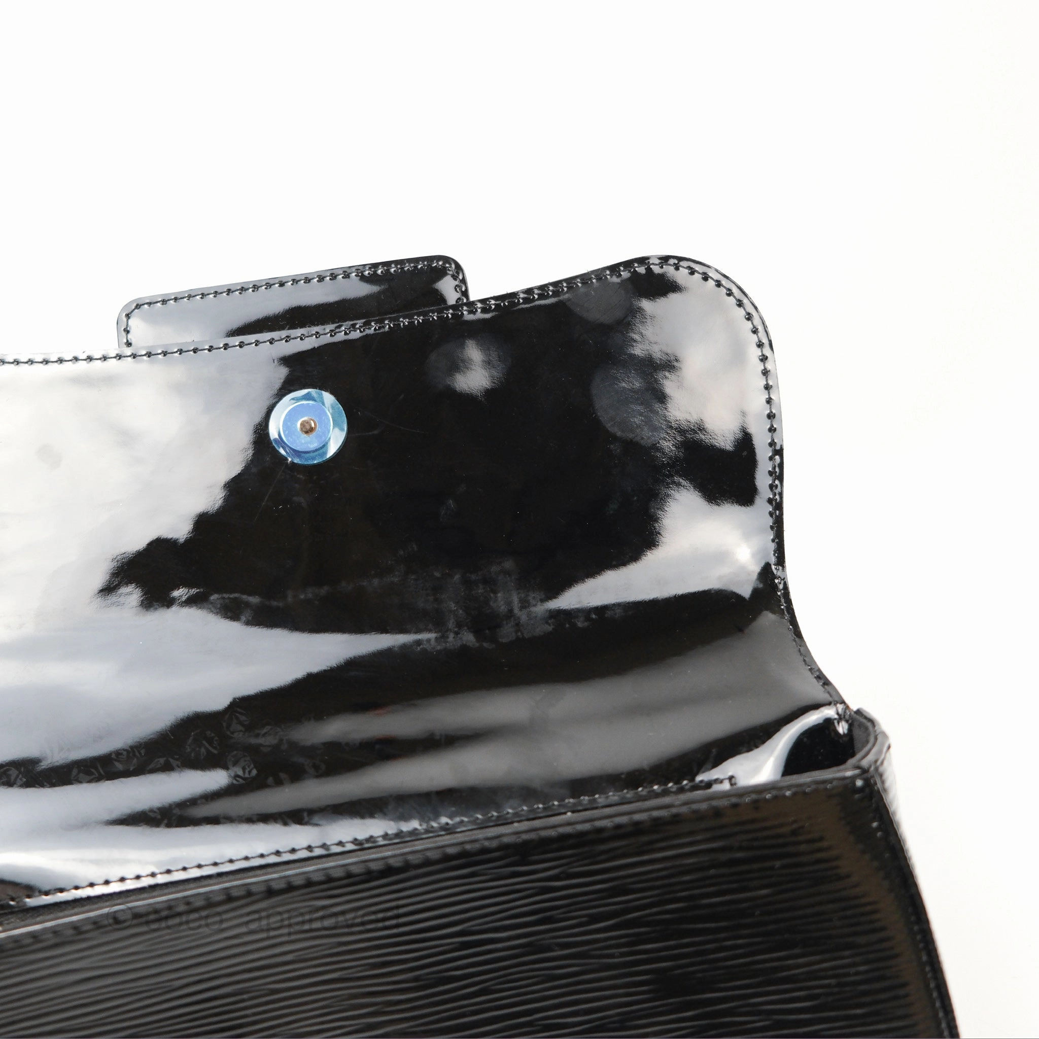 Louis Vuitton Sobe Clutch Black Electric Epi