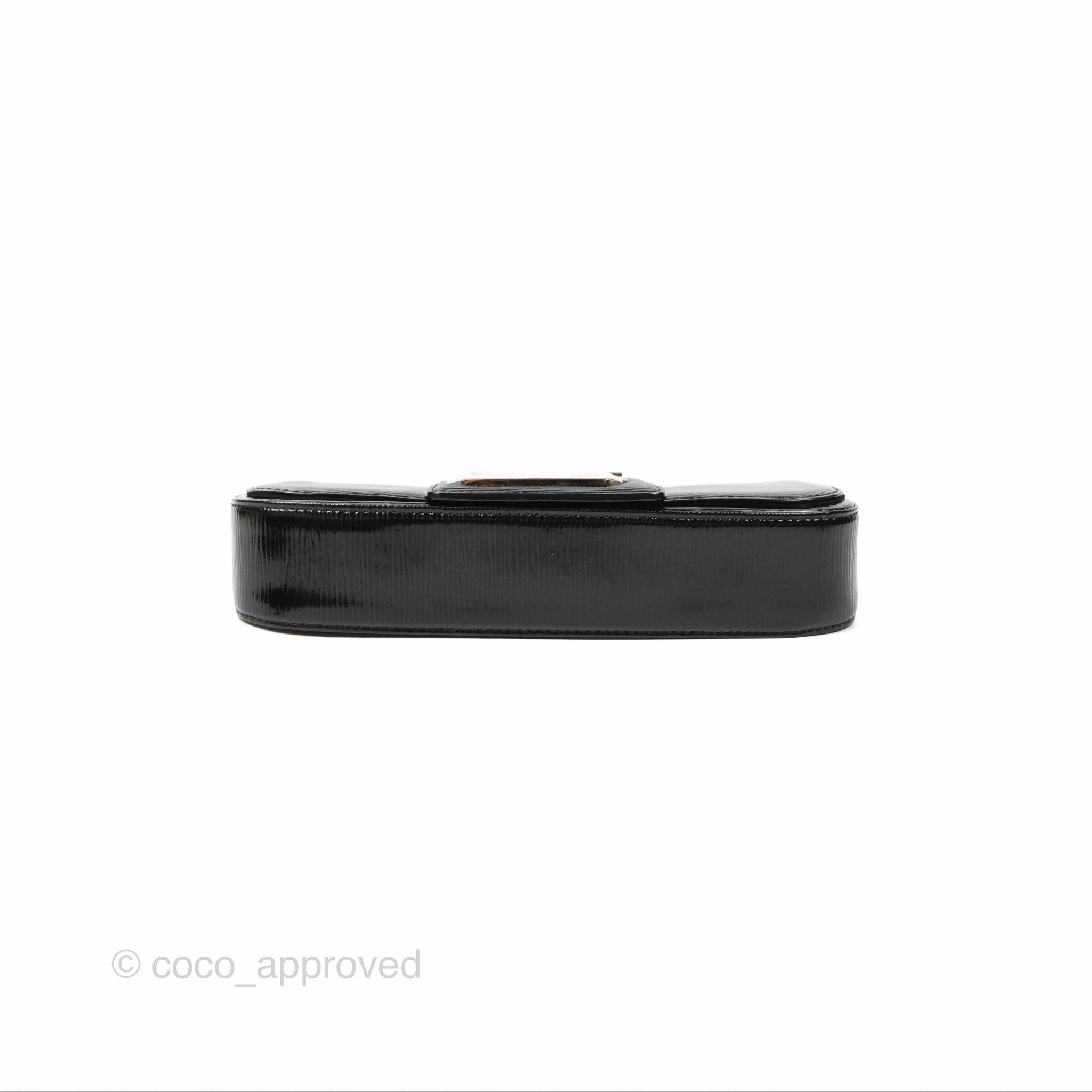 Louis Vuitton Sobe Clutch Black Electric Epi