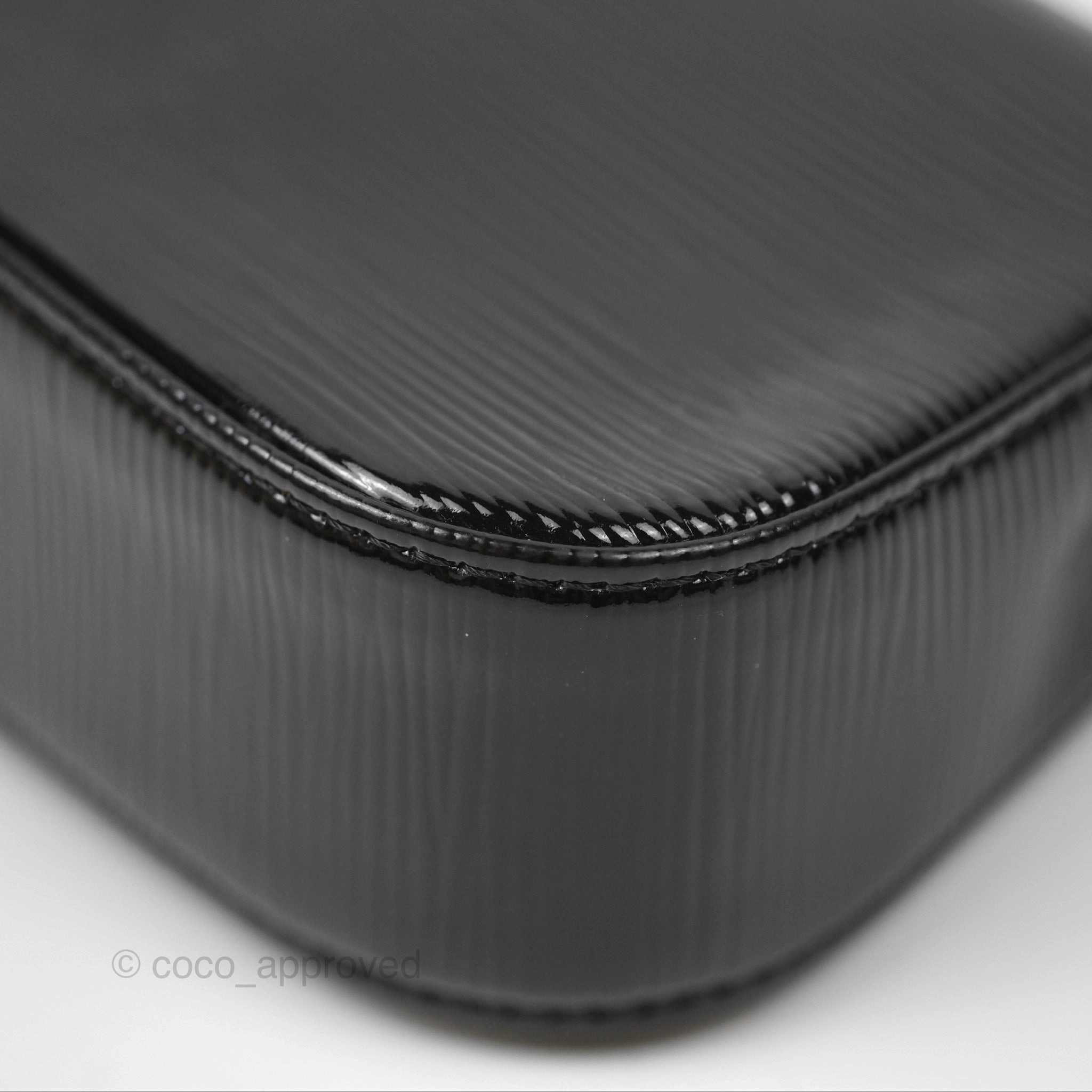 Louis Vuitton Sobe Clutch Black Electric Epi